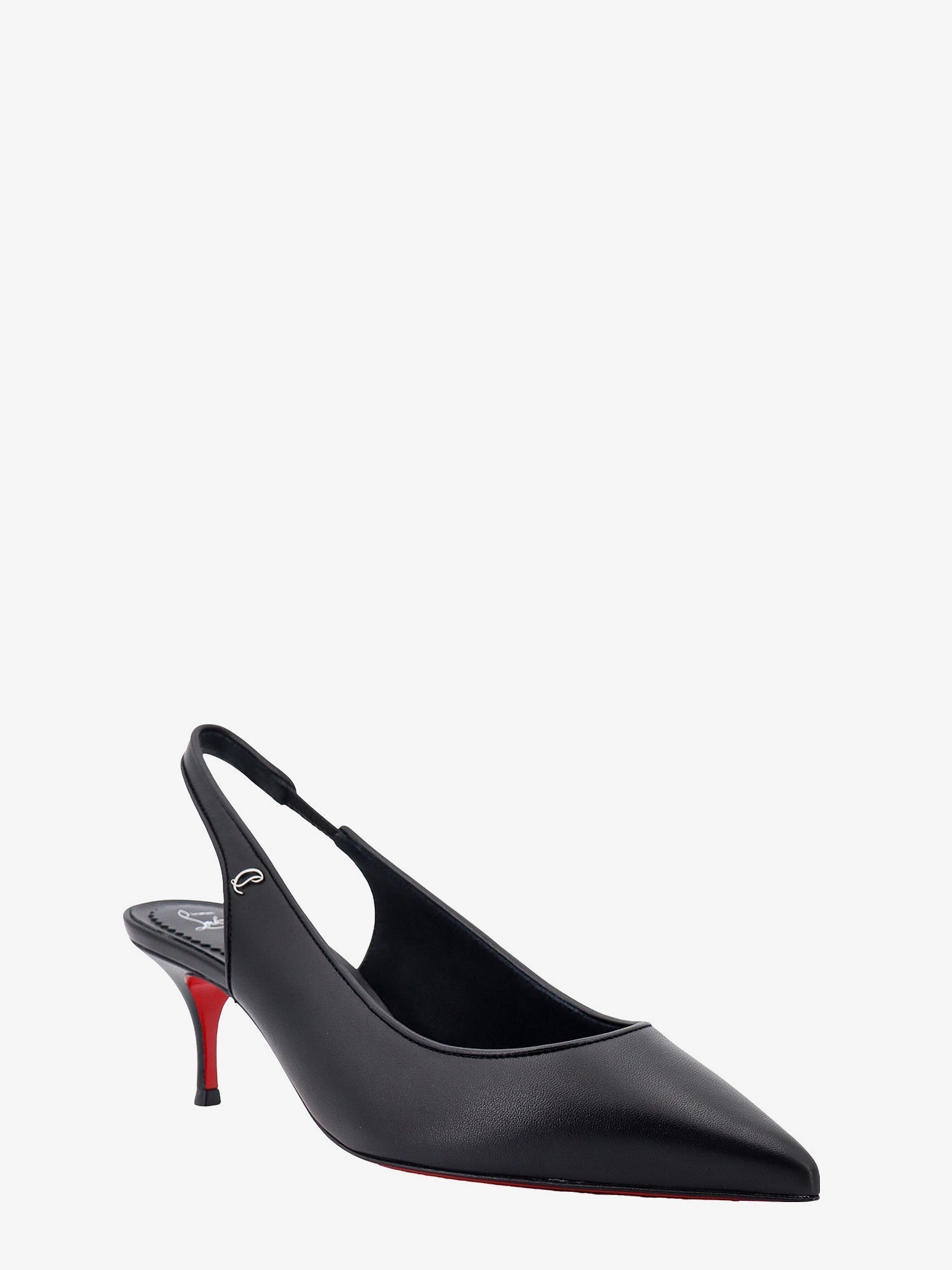 Christian Louboutin Sporty Kate Sling 55 Leather Slingback Pumps