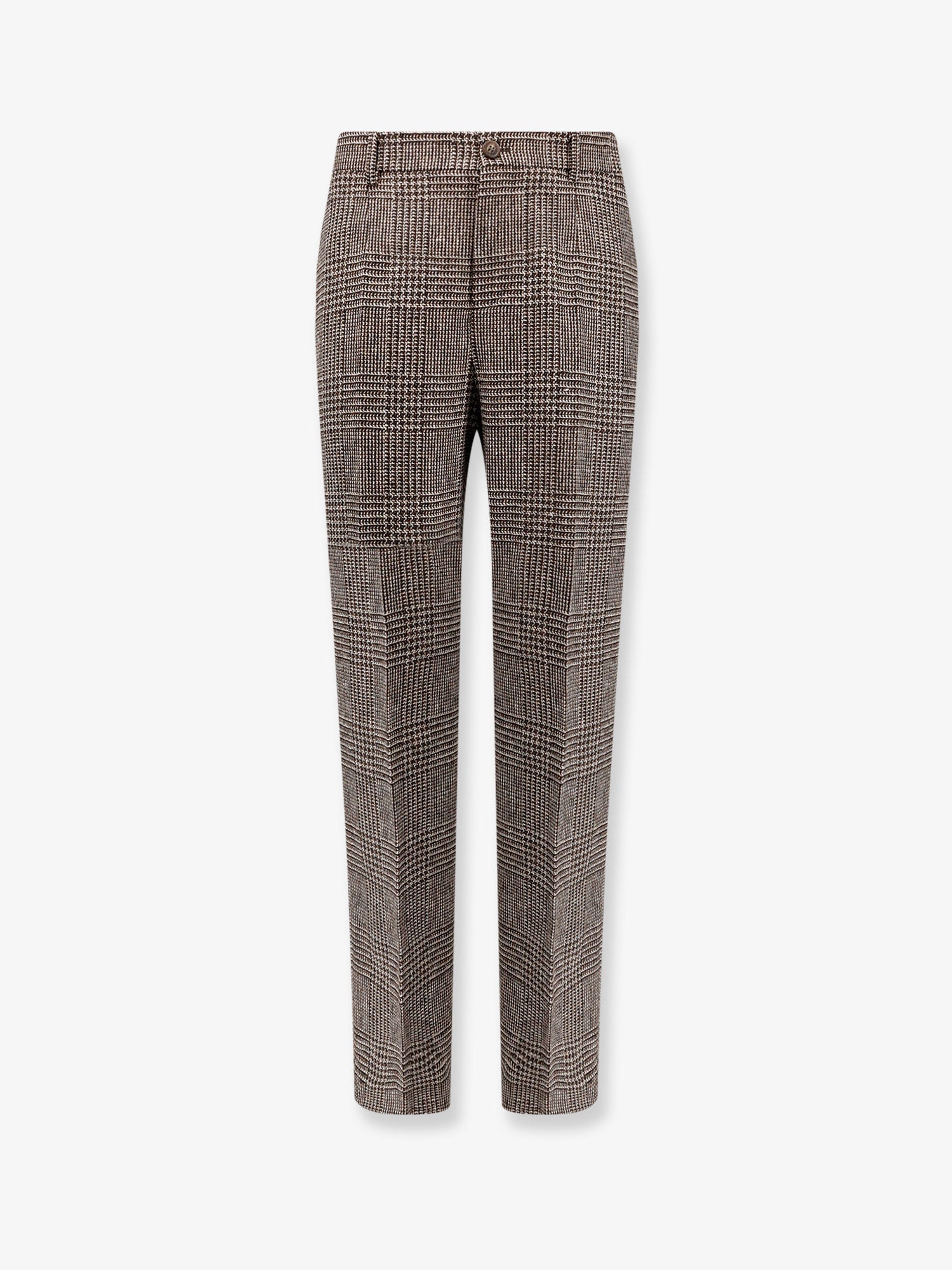 Golden Goose Relax Staright Prince Of Wales Trouser