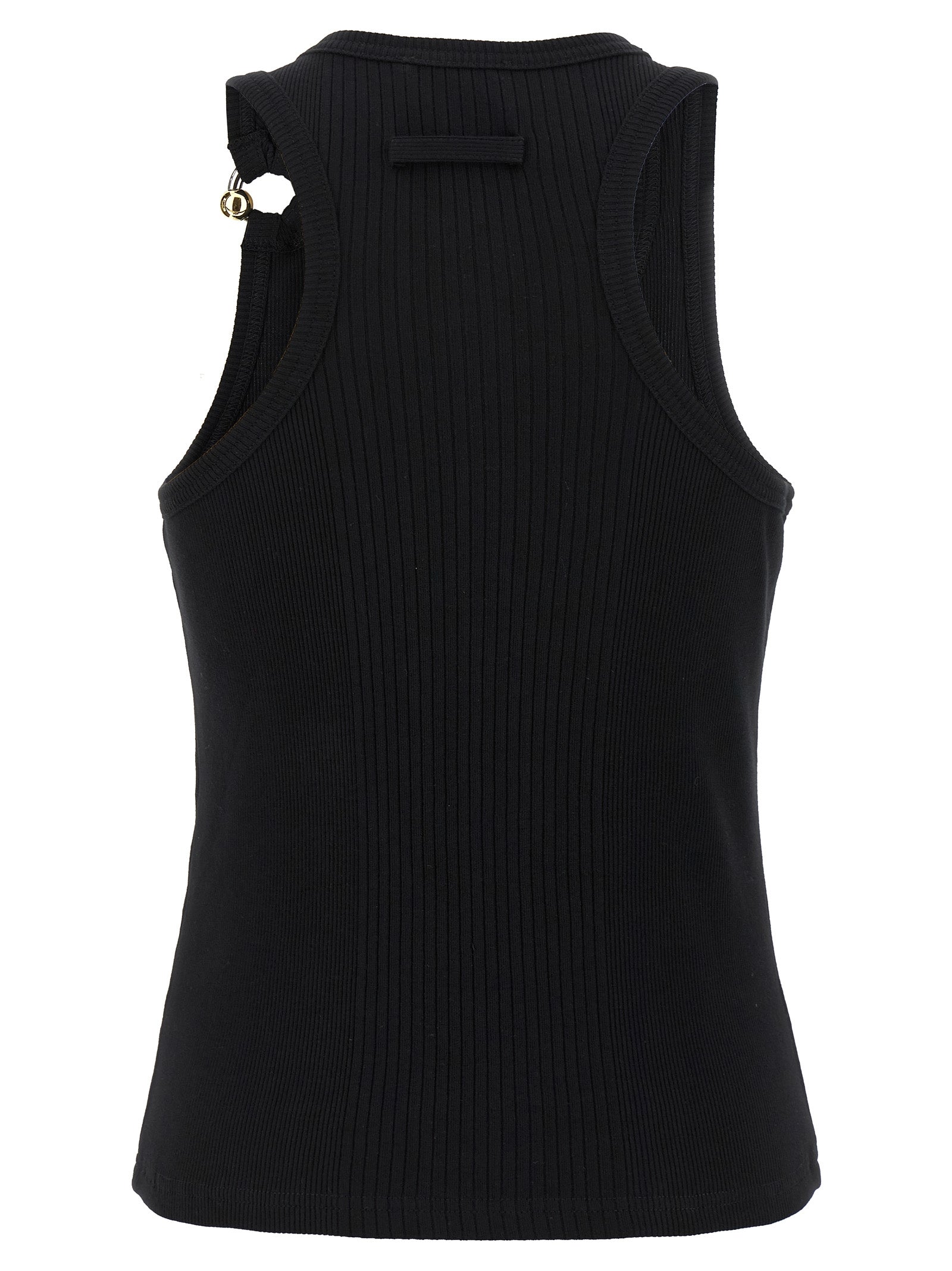 Jean Paul Gaultier 'Black Piercing' Tank Top