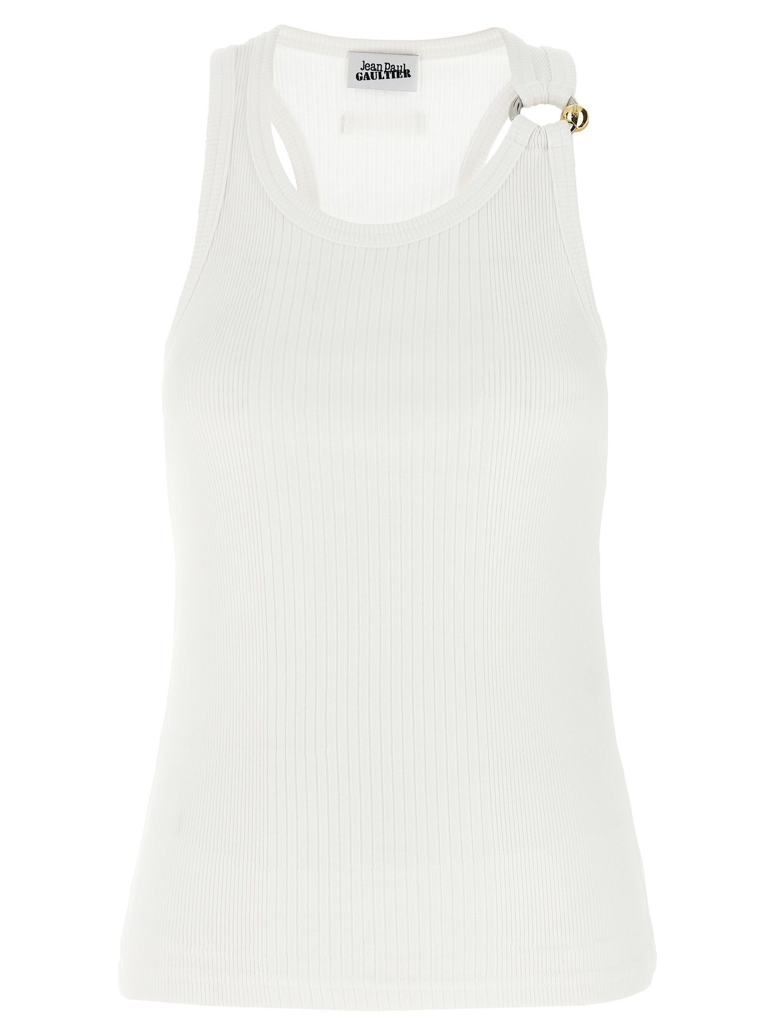 Jean Paul Gaultier 'Black Piercing' Tank Top