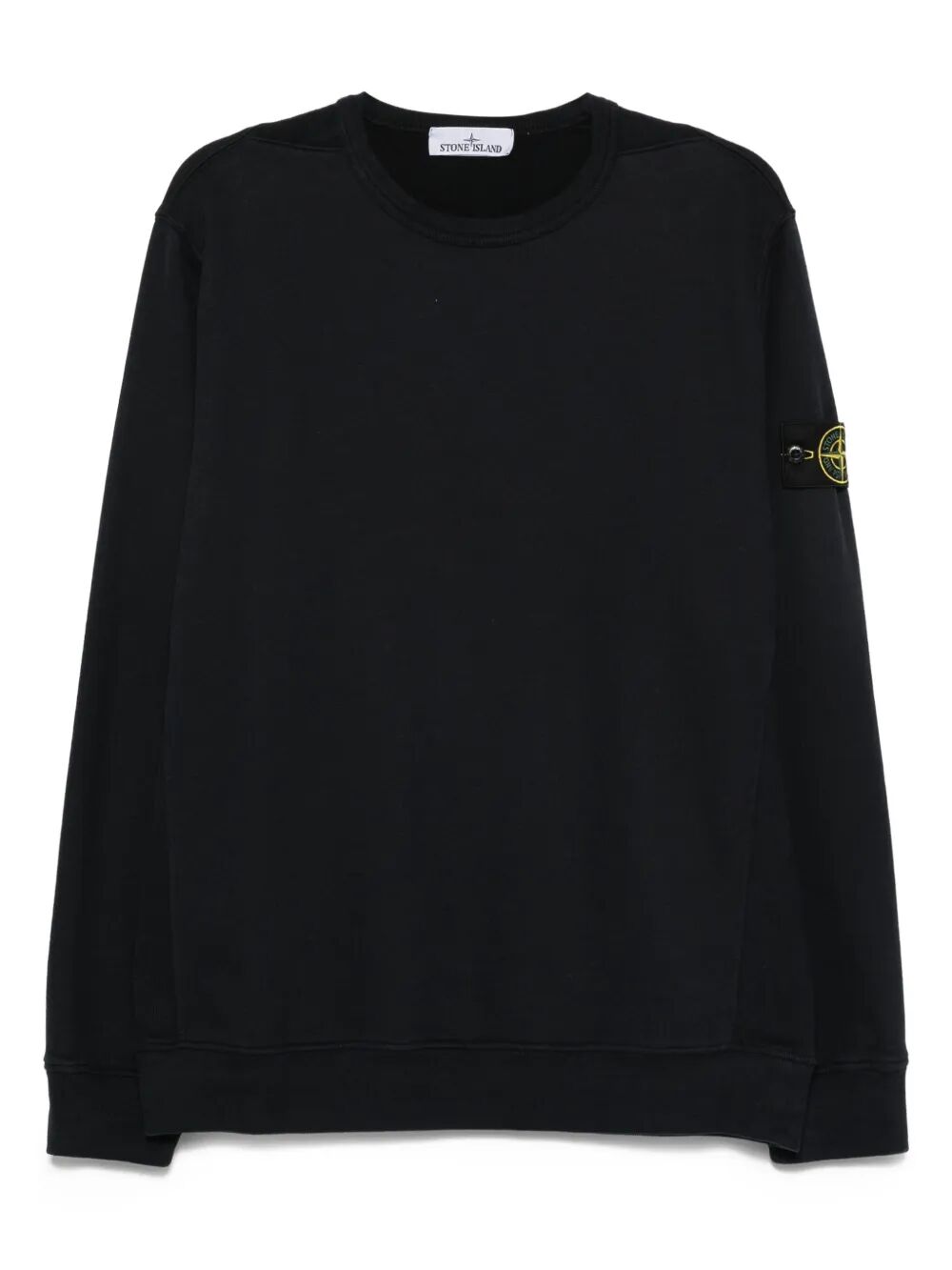 Stone Island Cotton Fleece Crew Neck Sweatshirt