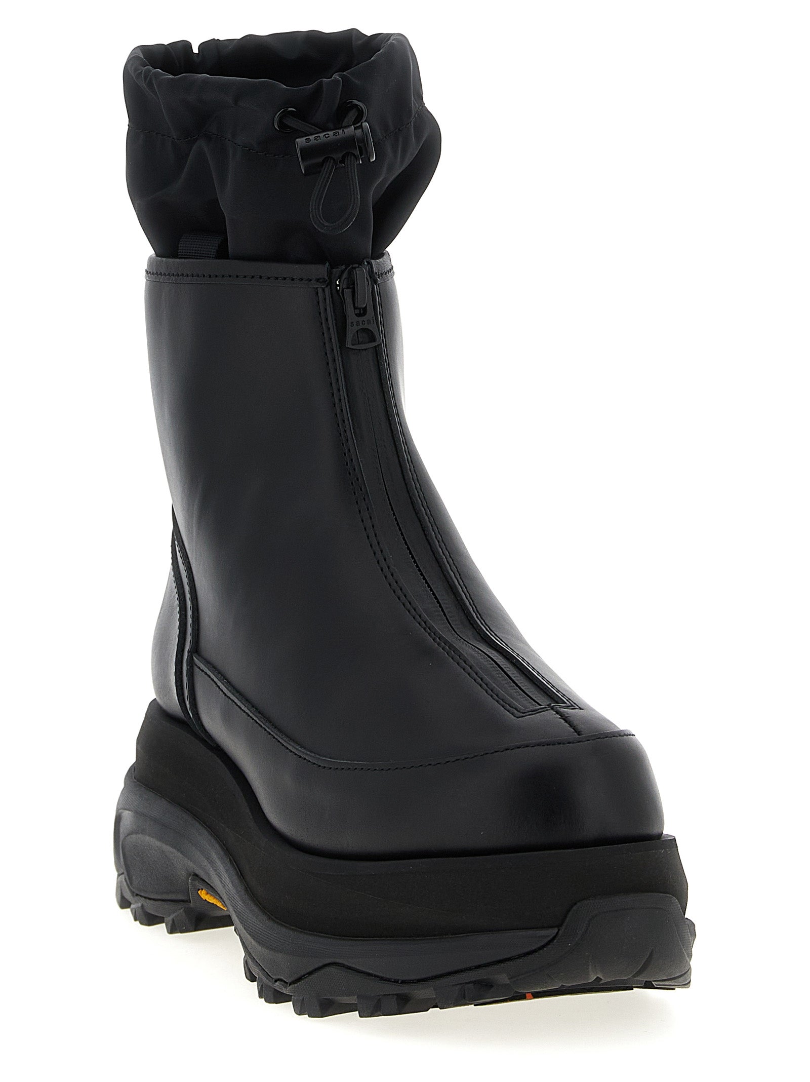 Sacai 'Zip Up Boots' Ankle Boots