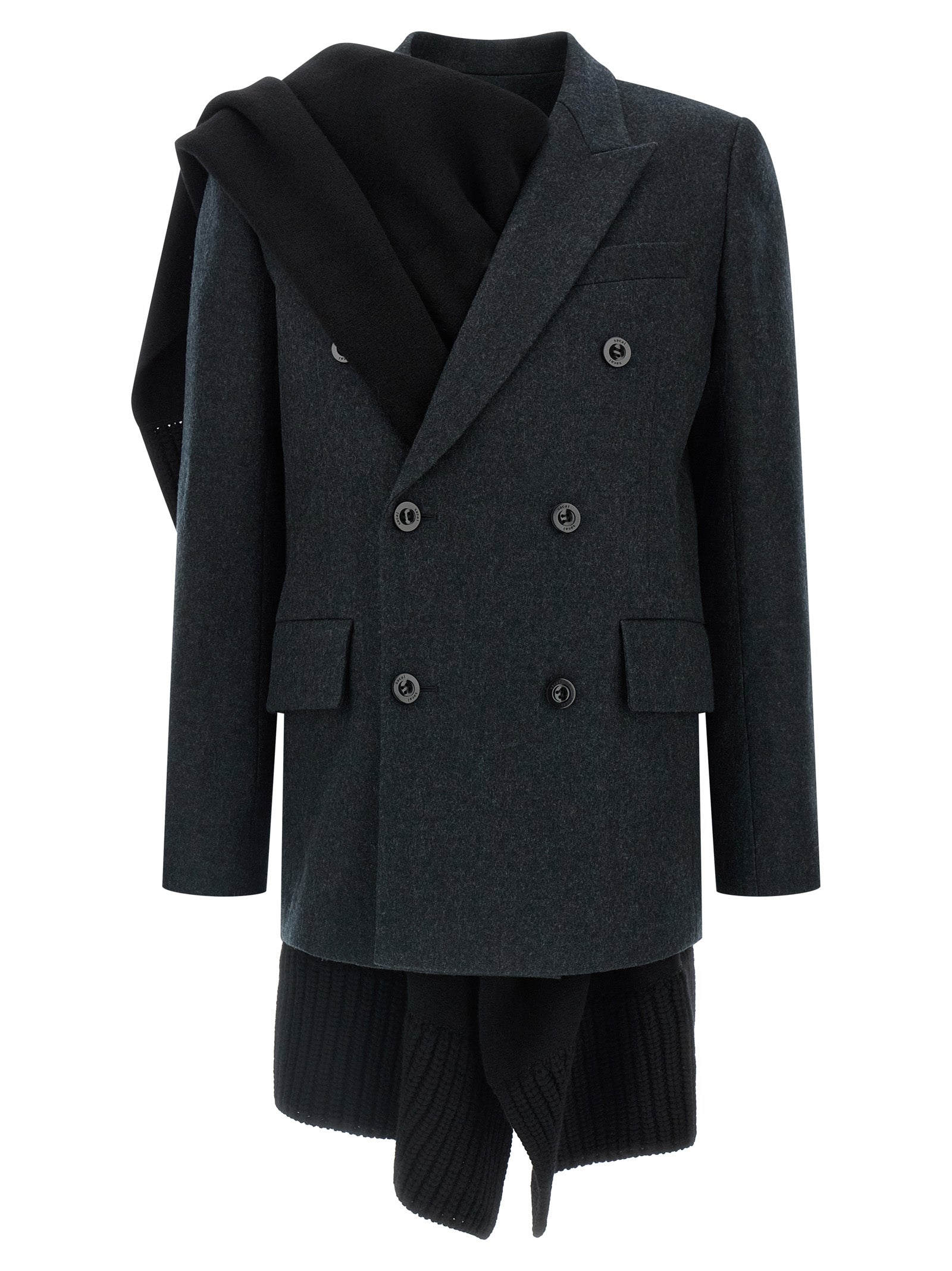 Sacai 2-In-1 Coat