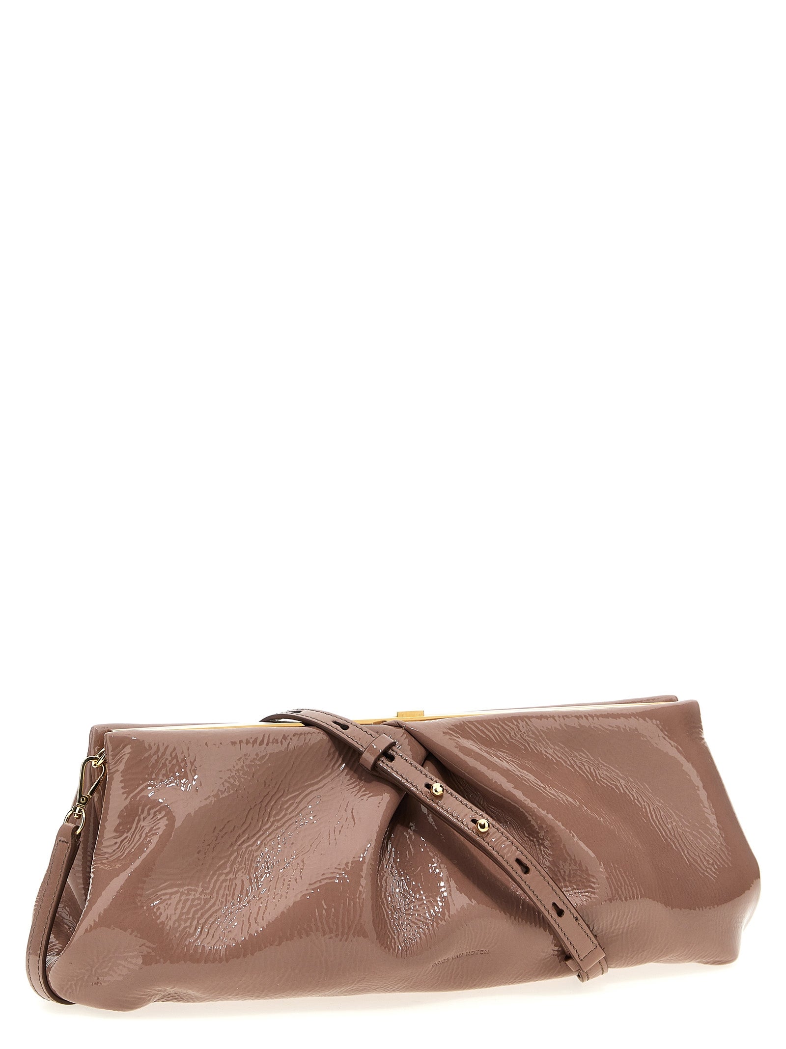 Dries Van Noten Patent Clutch