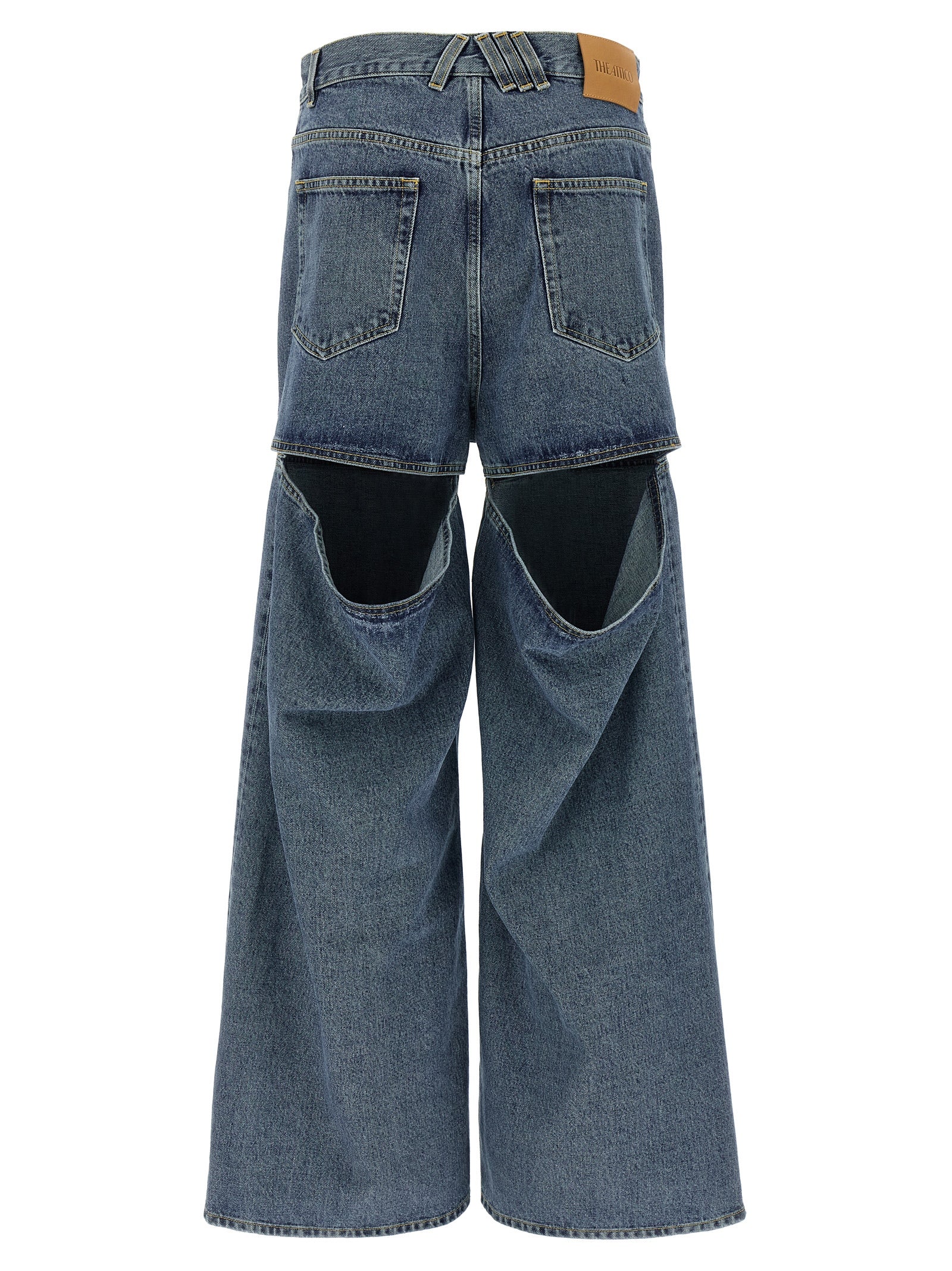 The Attico Cut-Out Jeans