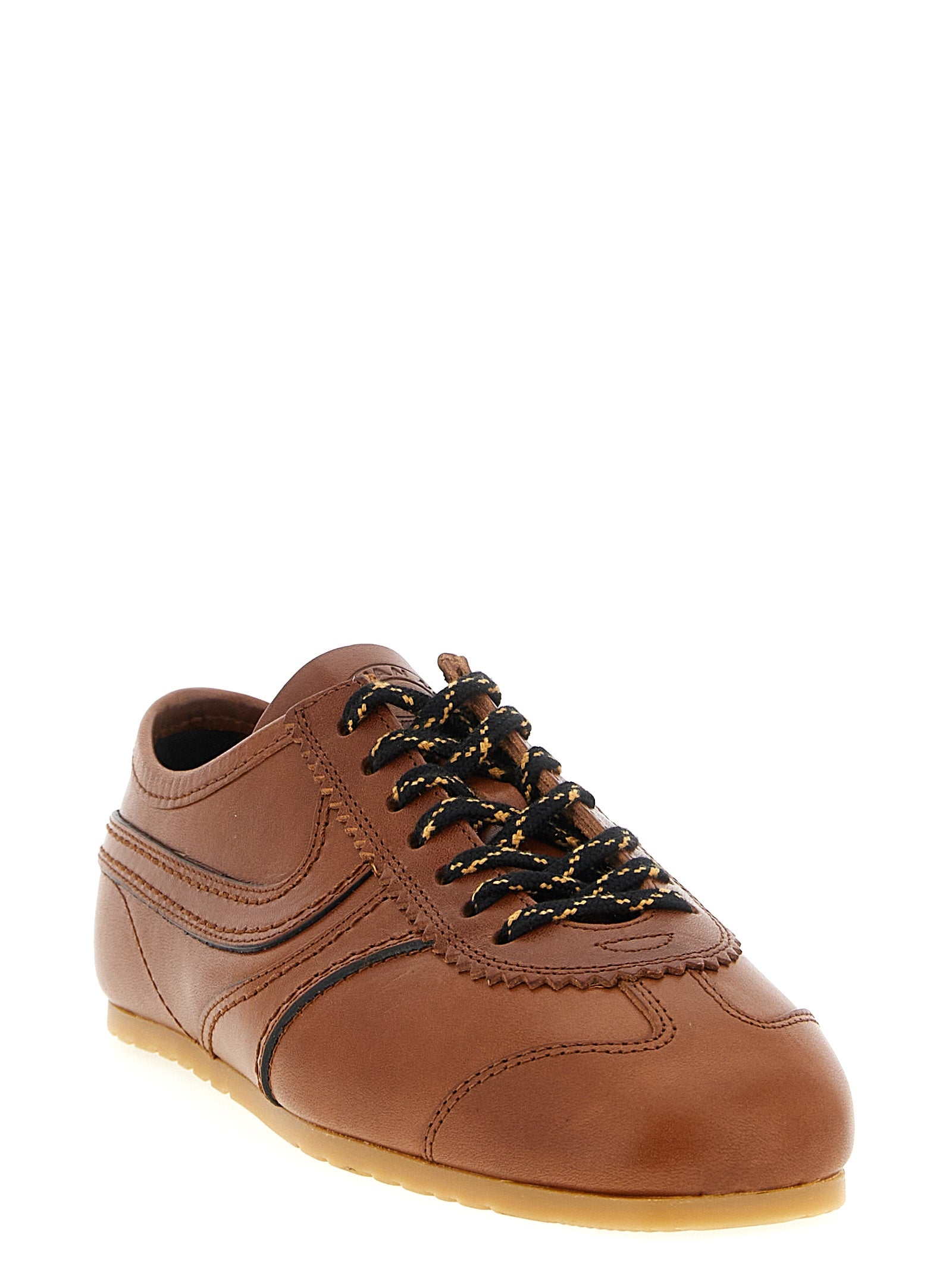 Dries Van Noten Leather Sneakers