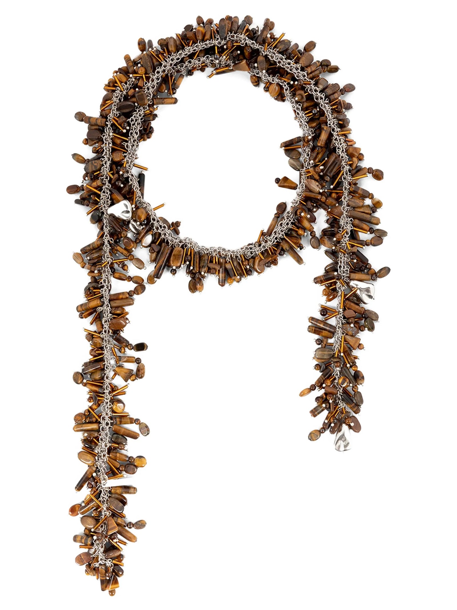 Dries Van Noten 'Embroidered Scarf' Necklace