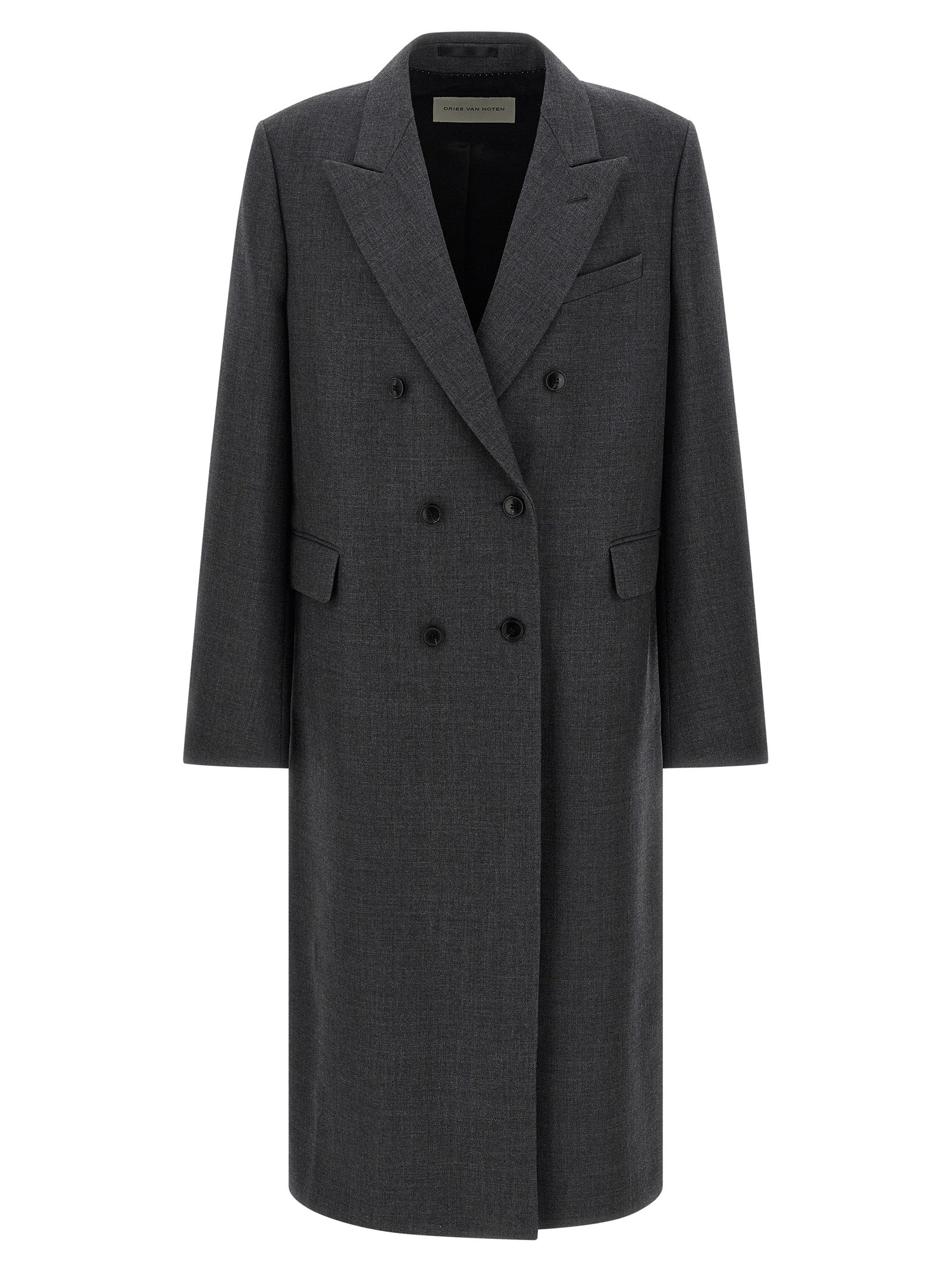 Dries Van Noten Double-Breasted Coat