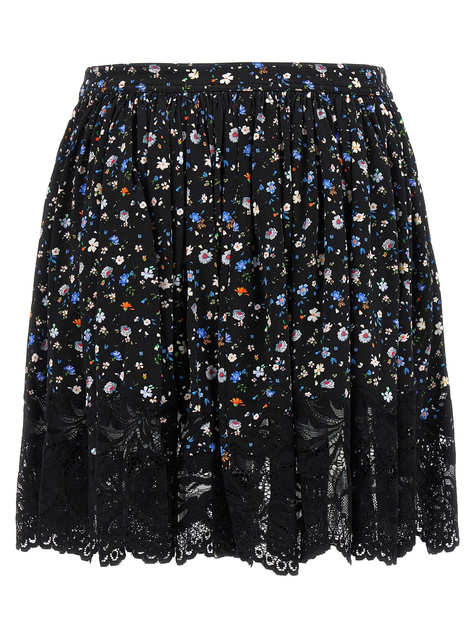 Paco Rabanne Floral Lace Skirt