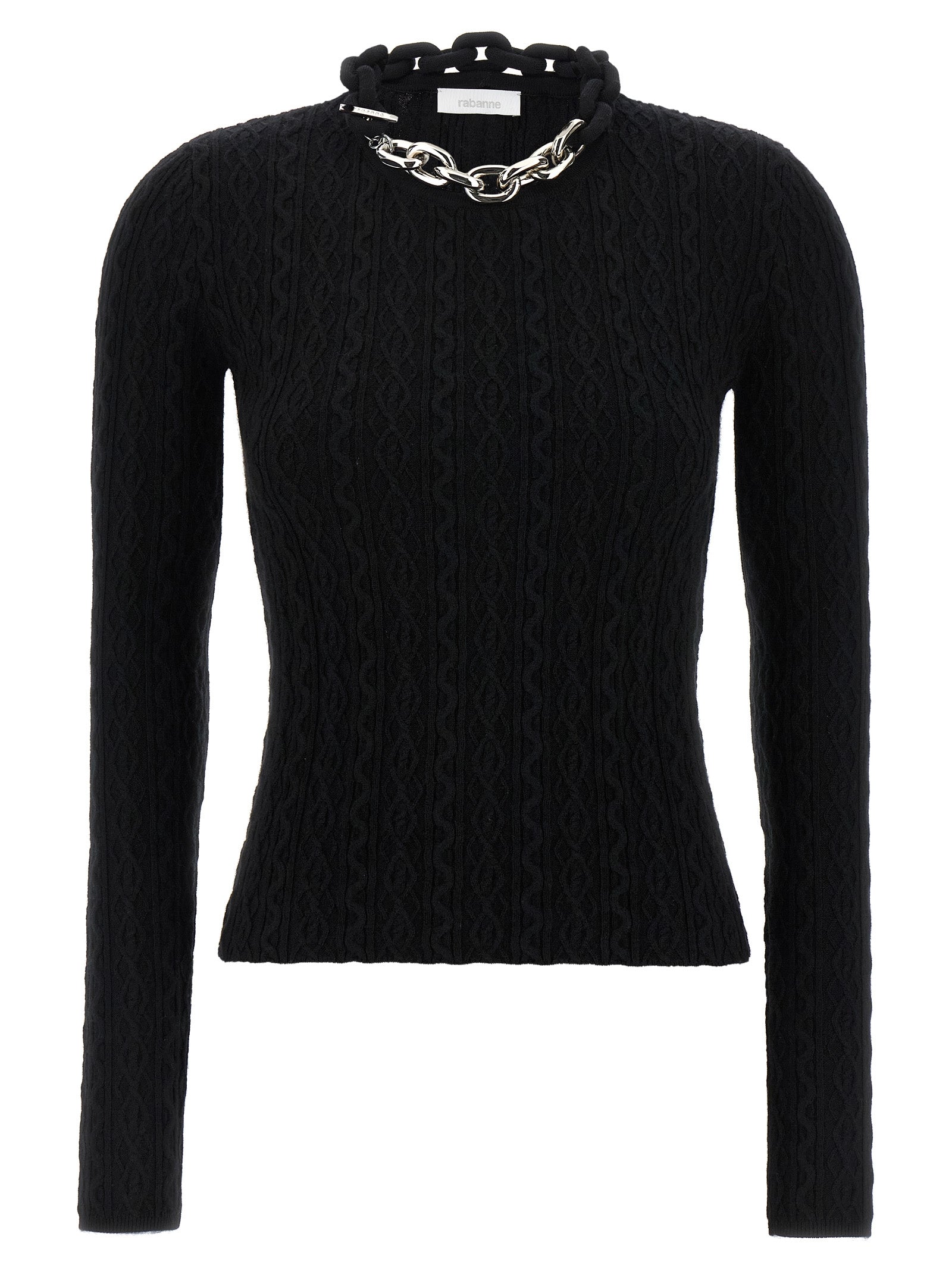 Paco Rabanne Necklace Sweater