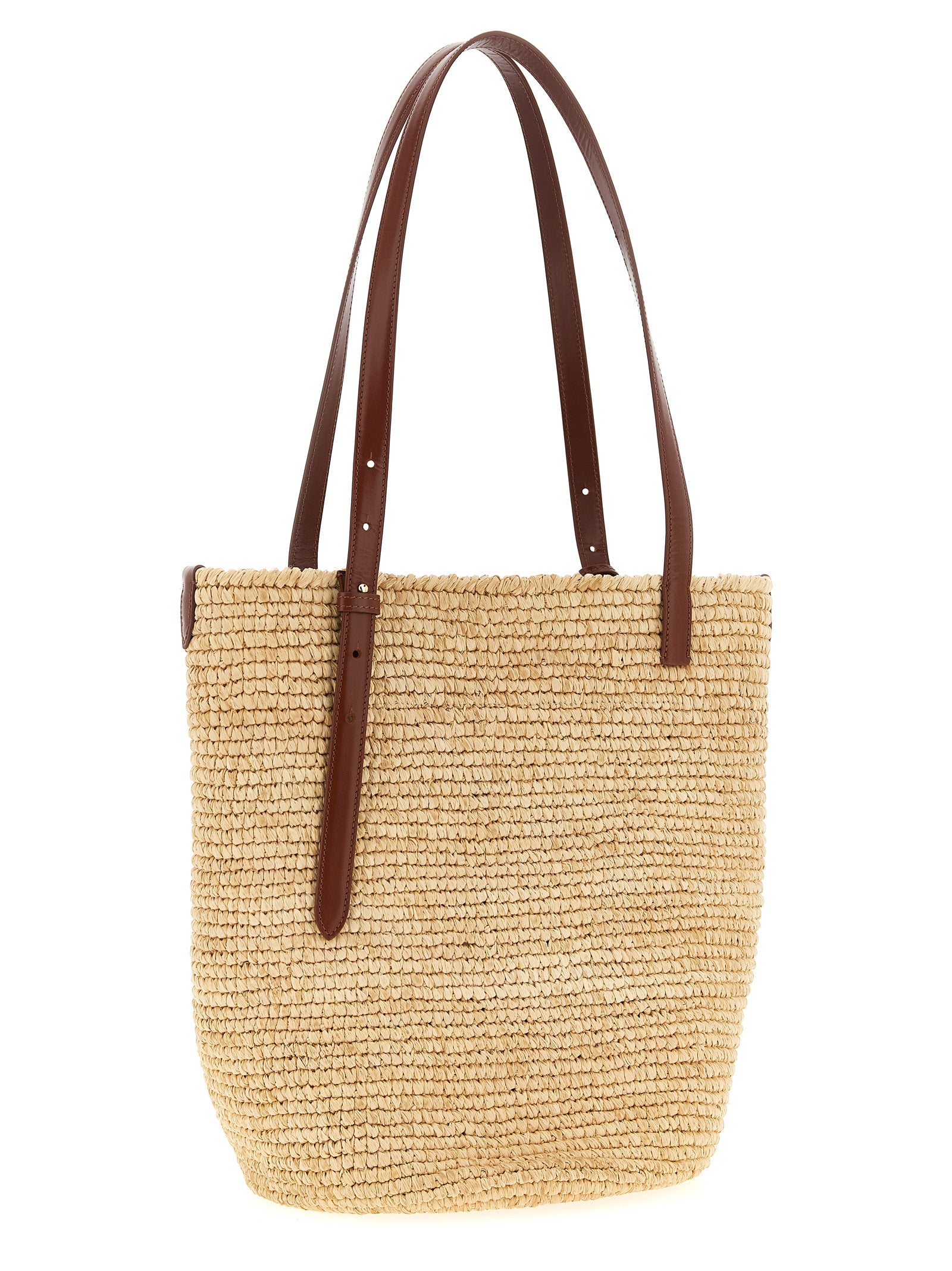 Paco Rabanne 'Natural Raffia Tote Bag' Shopping Bag
