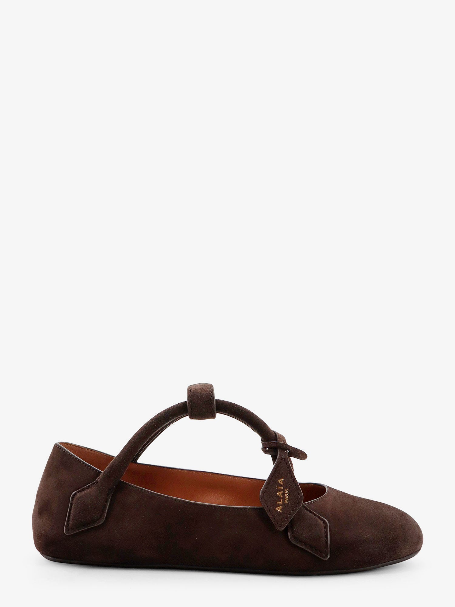 Alaïa Le Teckel Suede Ballet Flats