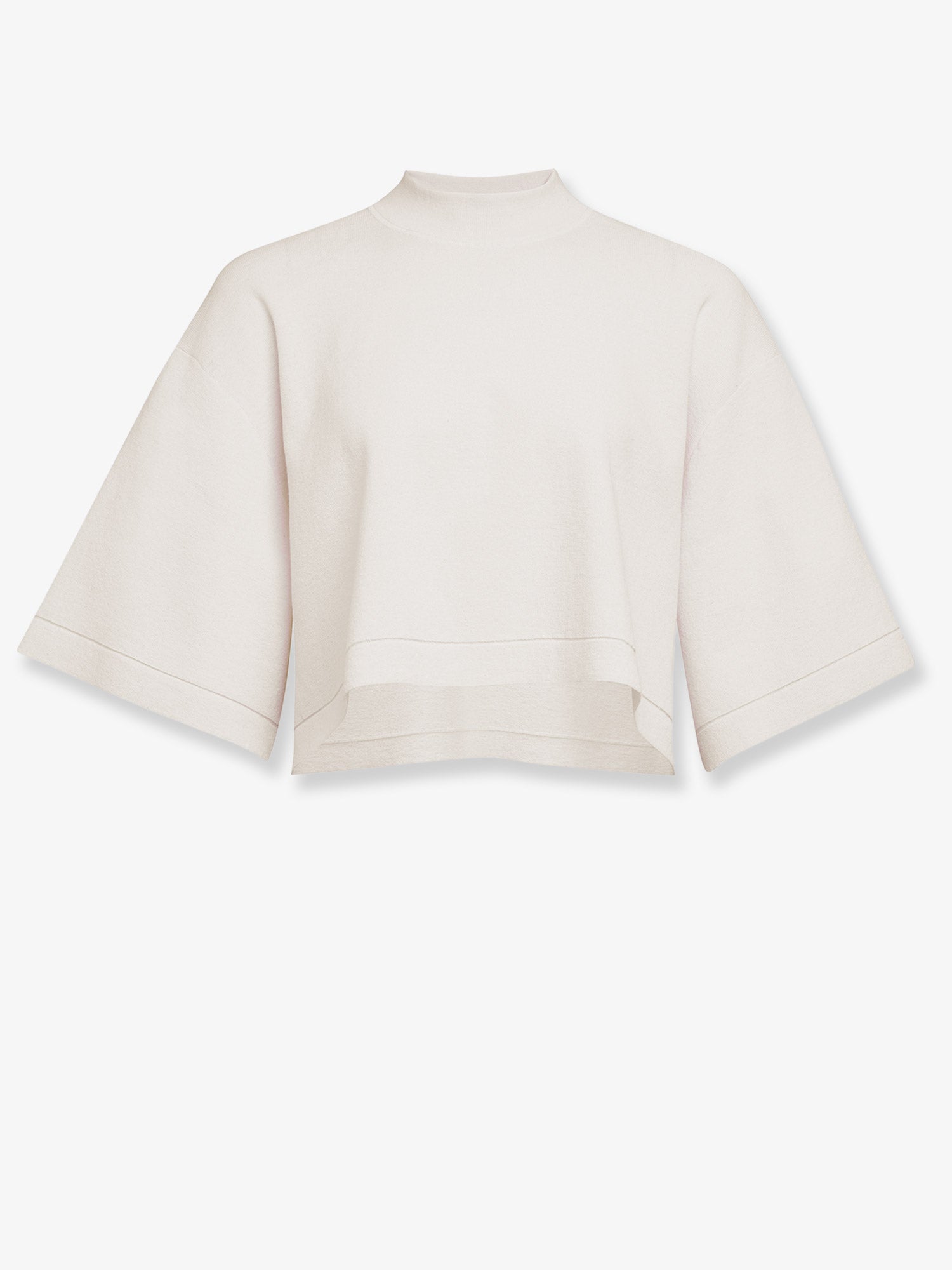 Alaïa Cropped Cotton Blend Top