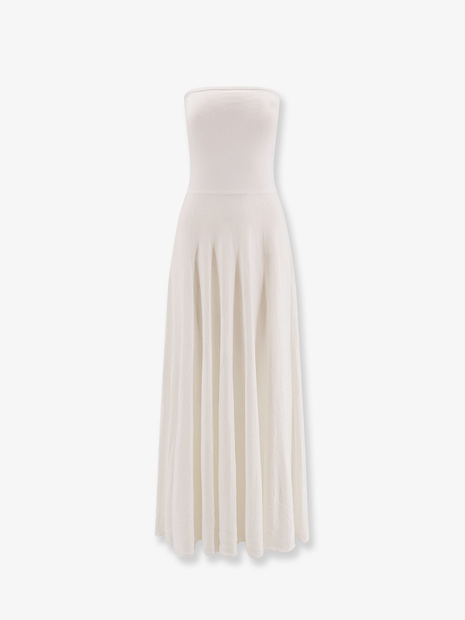 Alaïa Linen Blend Maxi Dress