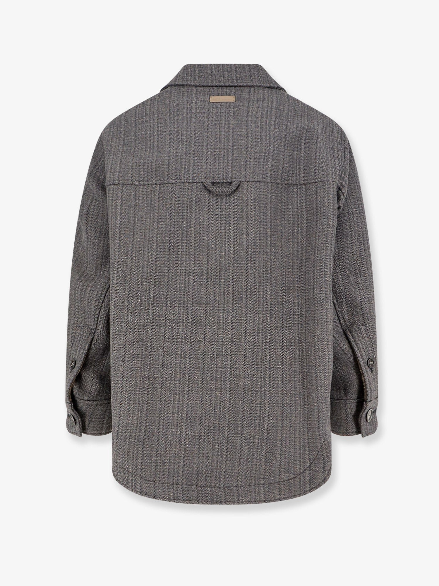 AMI Paris Wool Blend Overshirt