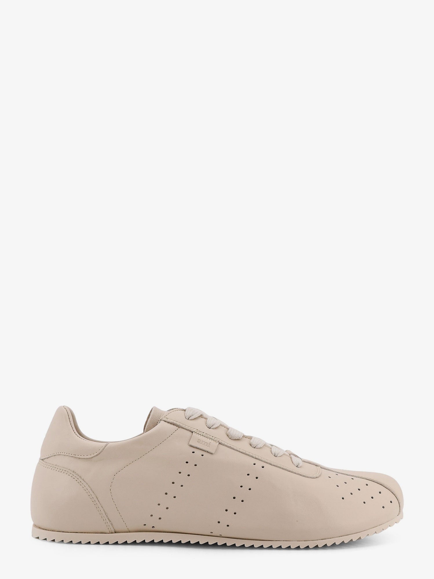 AMI Paris Leather Low-top Sneakers