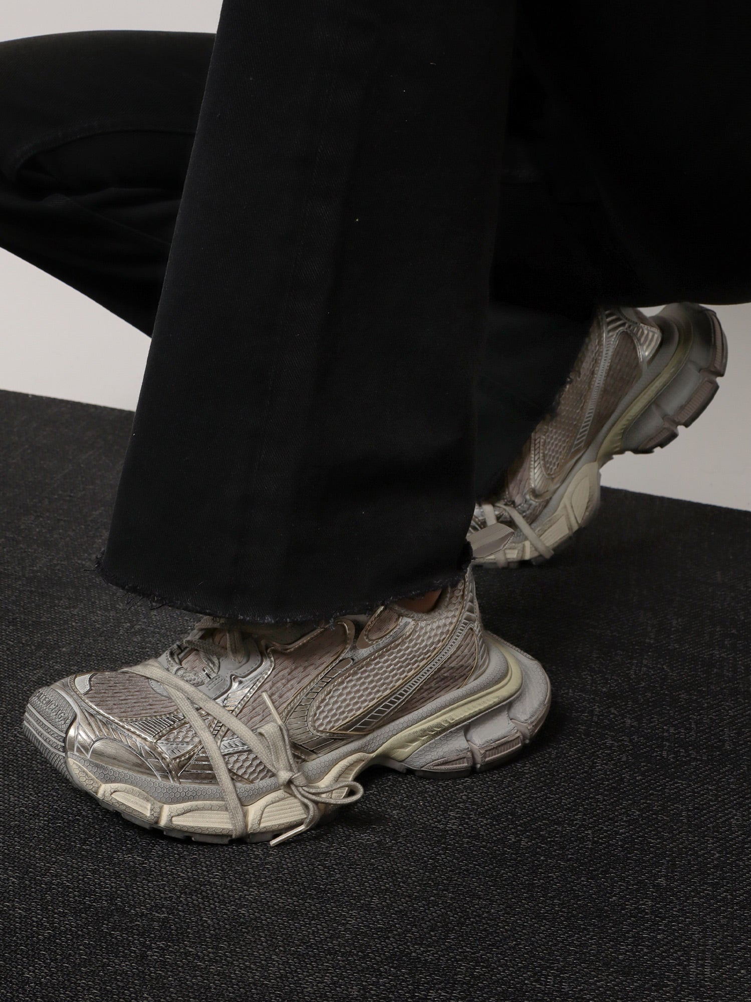 Balenciaga 3xl Low-top Mesh Sneakers