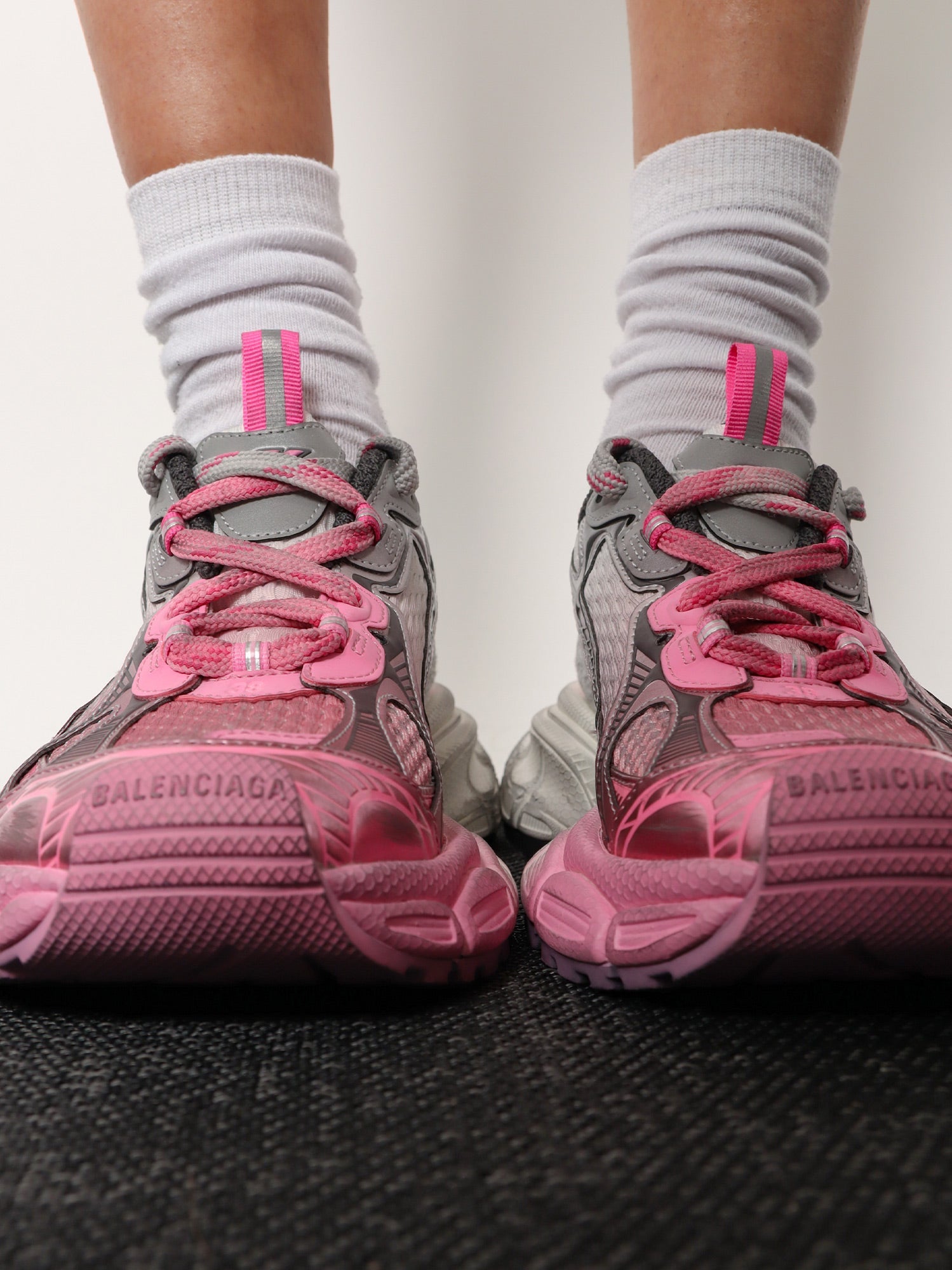 Balenciaga 3xl Low-top Mesh Sneakers