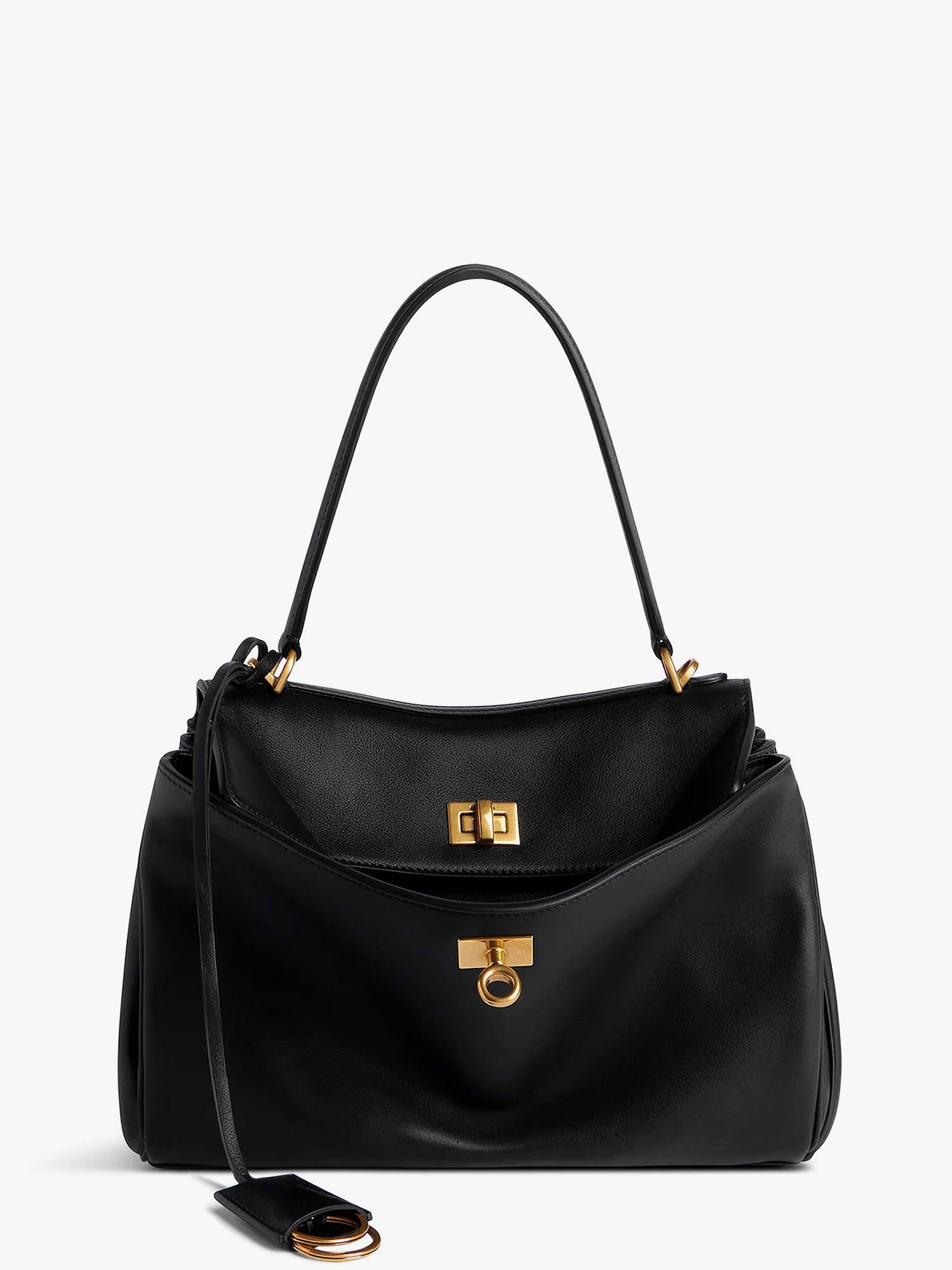 Balenciaga Rodeo Leather Shoulder Bag