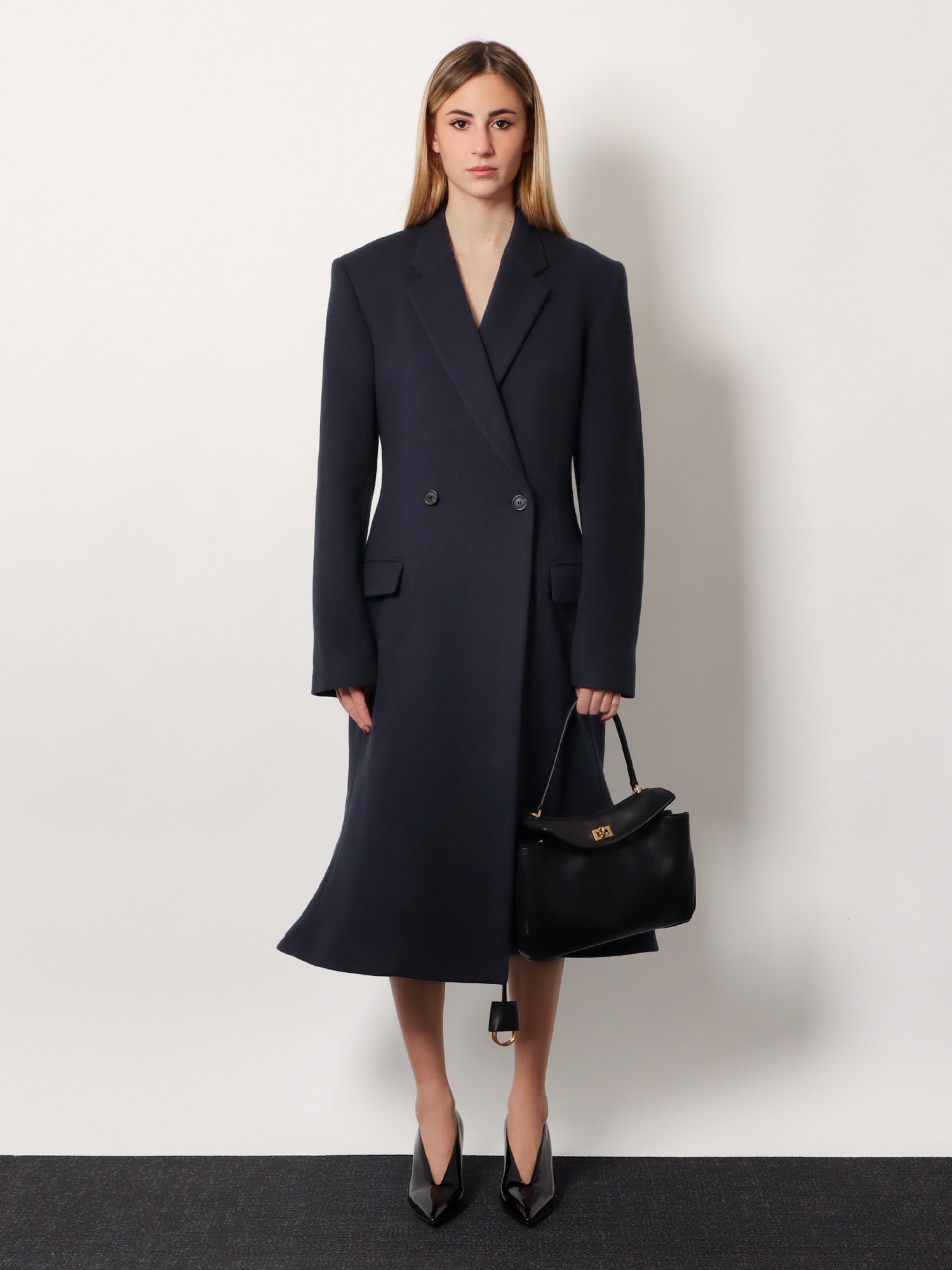 Balenciaga Rodeo Leather Shoulder Bag