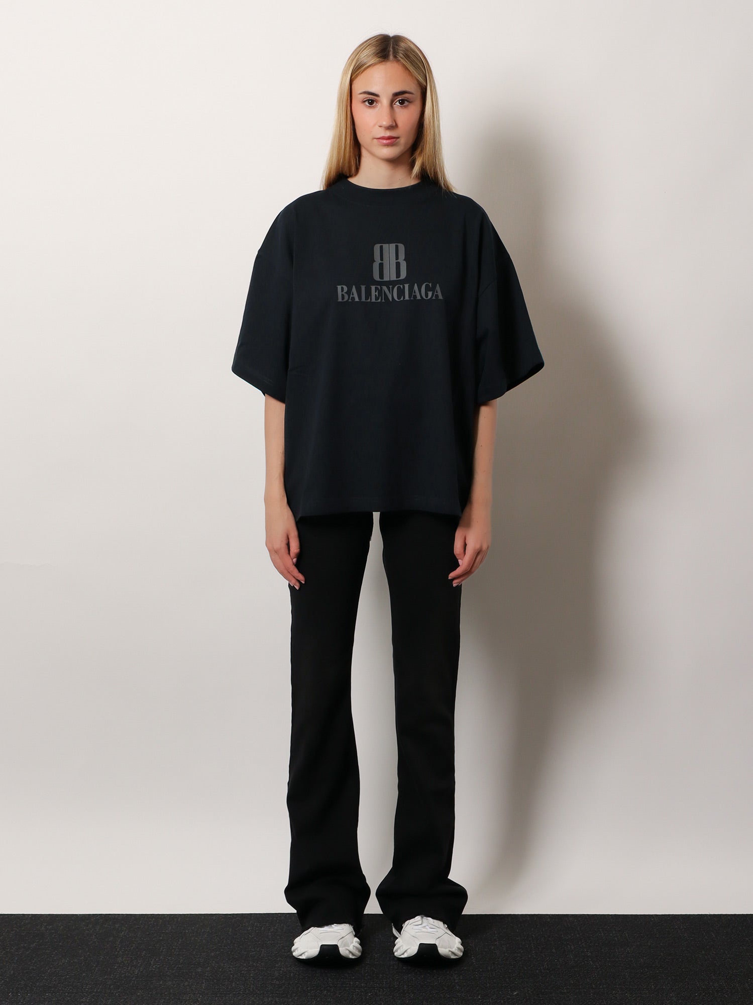 Balenciaga Cotton T-shirt With Logo