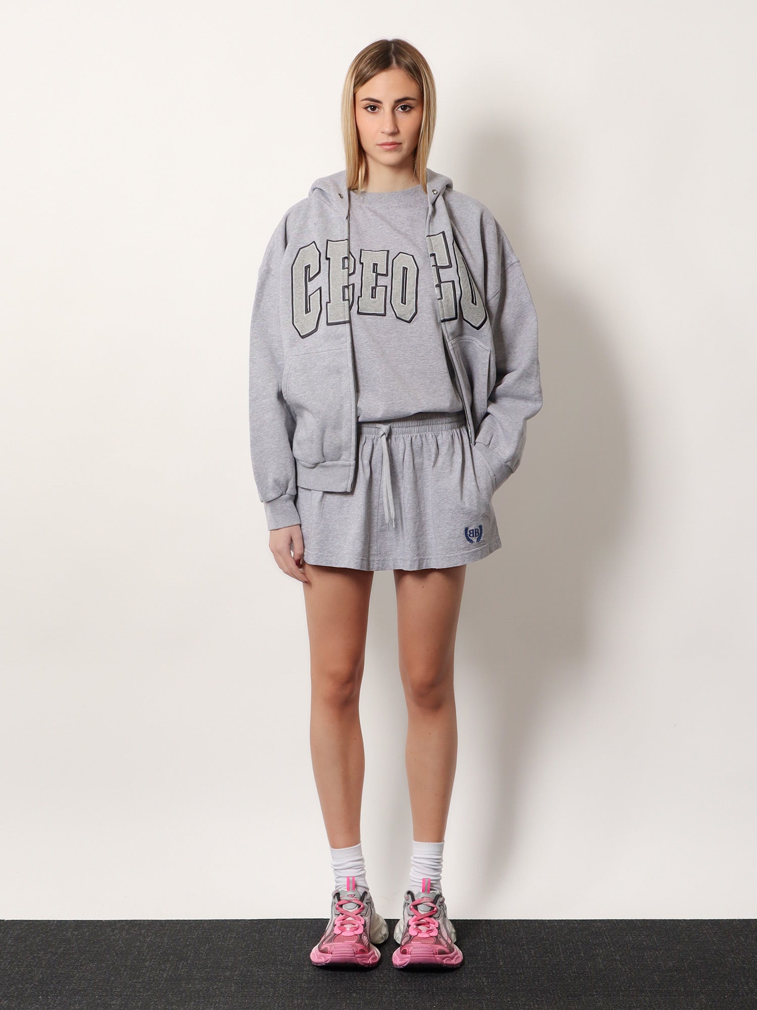 Balenciaga Cotton Miniskirt