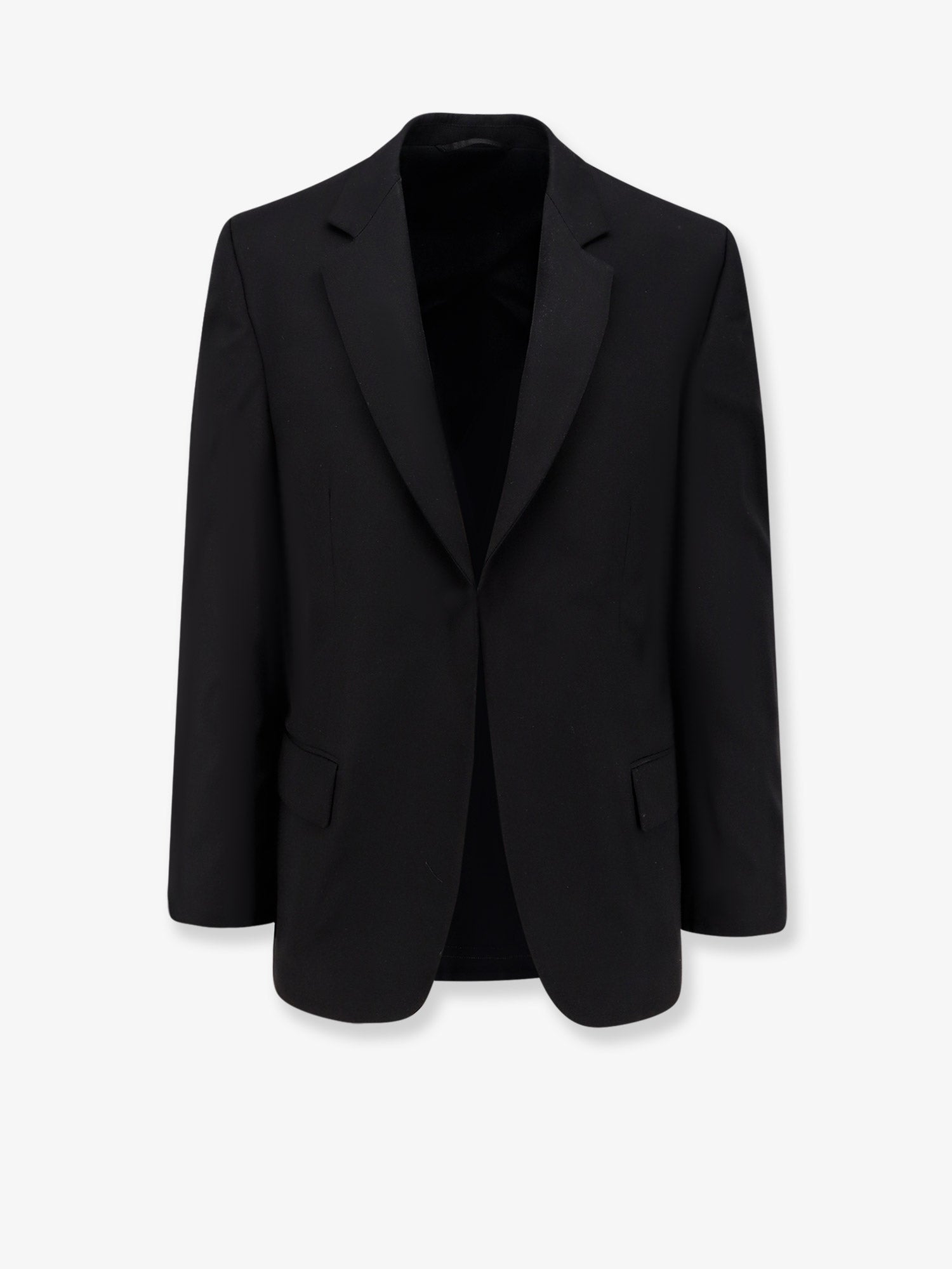 Balenciaga Wool Blazer With Modal Insert