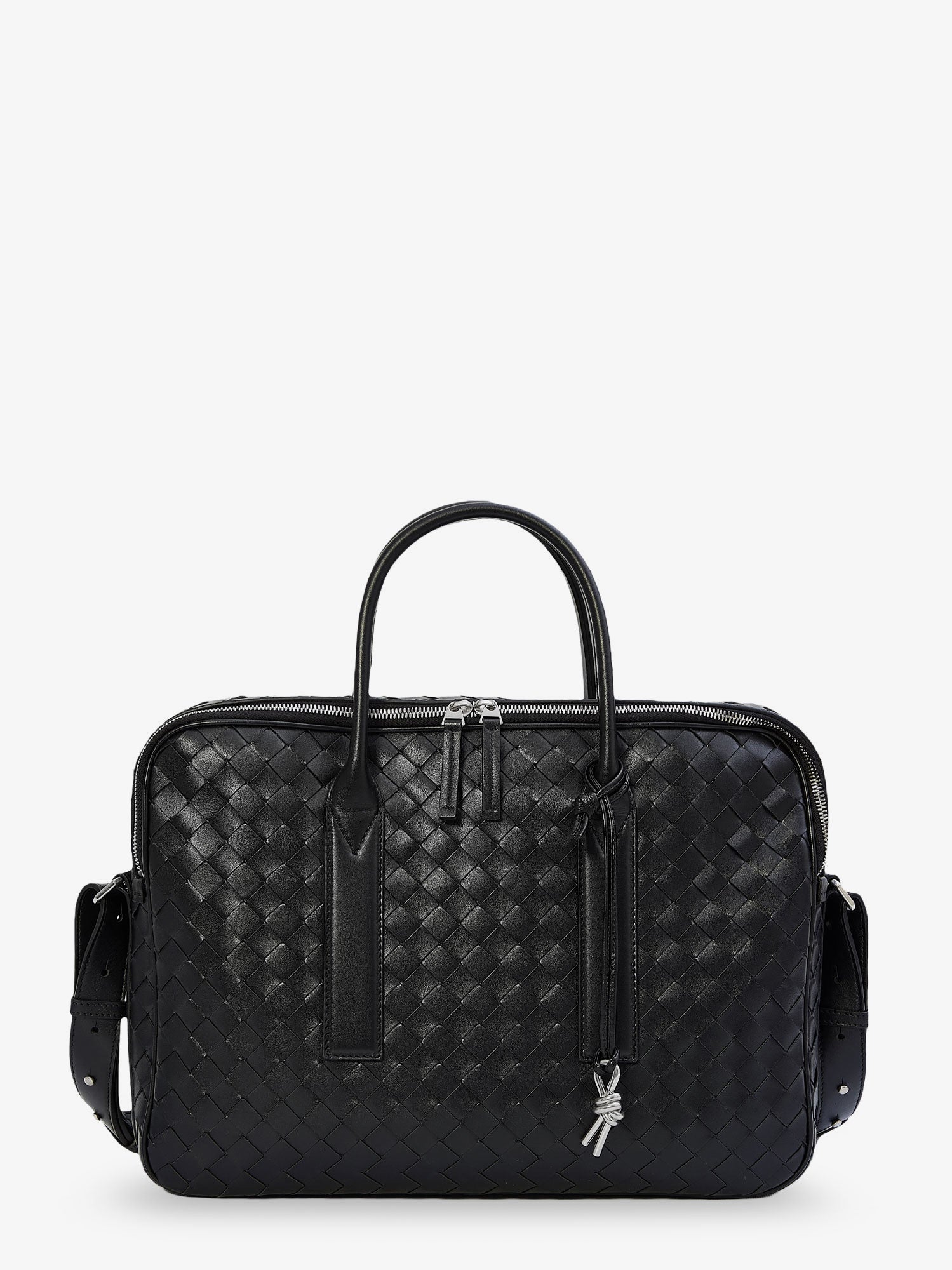 Bottega Veneta Getaway Leather Briefcase