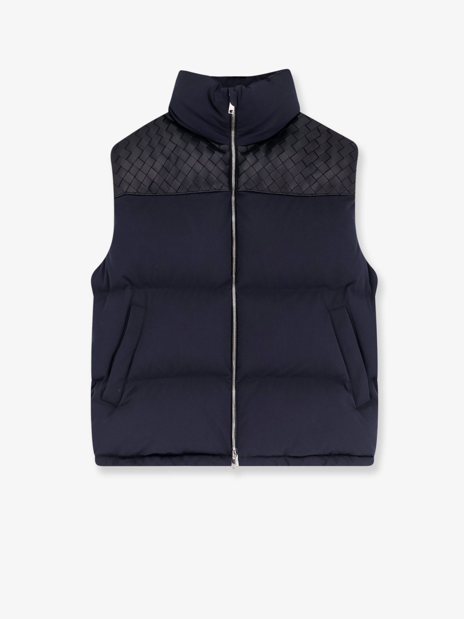 Bottega Veneta Cotton Blend Sleeveless Jacket