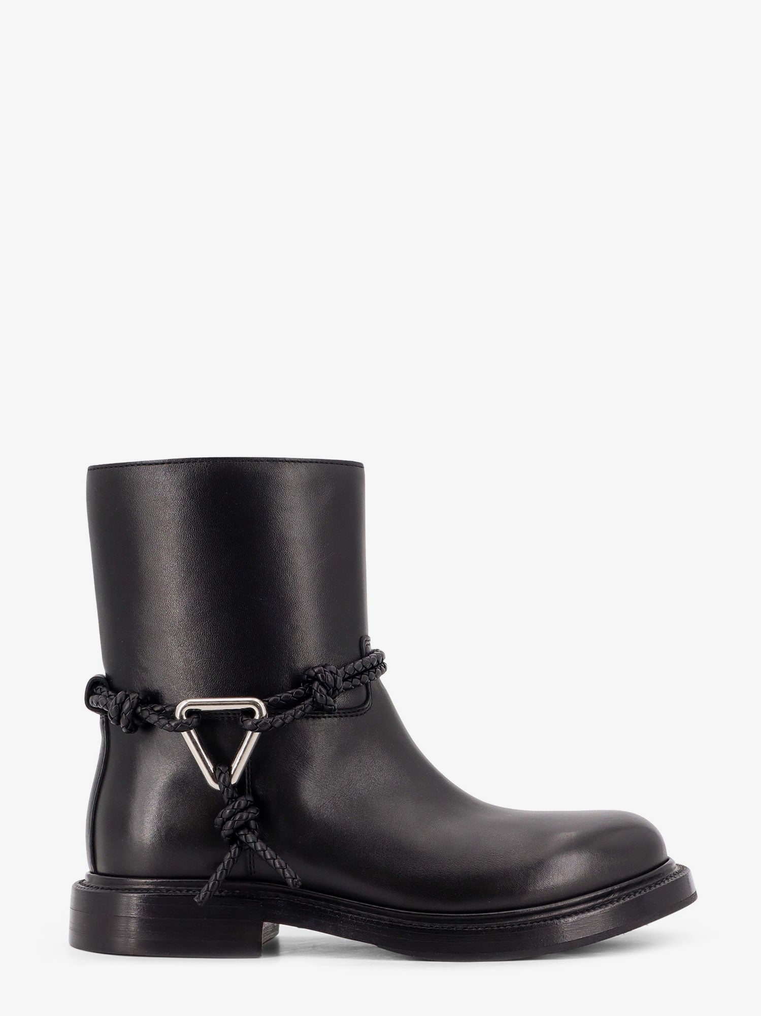 Bottega Veneta James Leather Ankle Boots