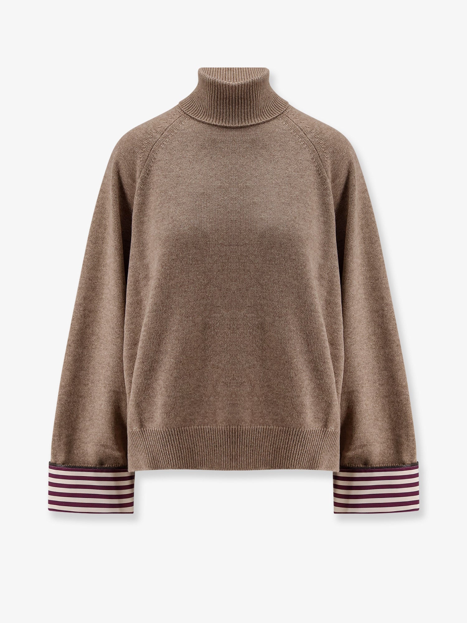 Brunello Cucinelli Cashmere Sweater With Monili Detail