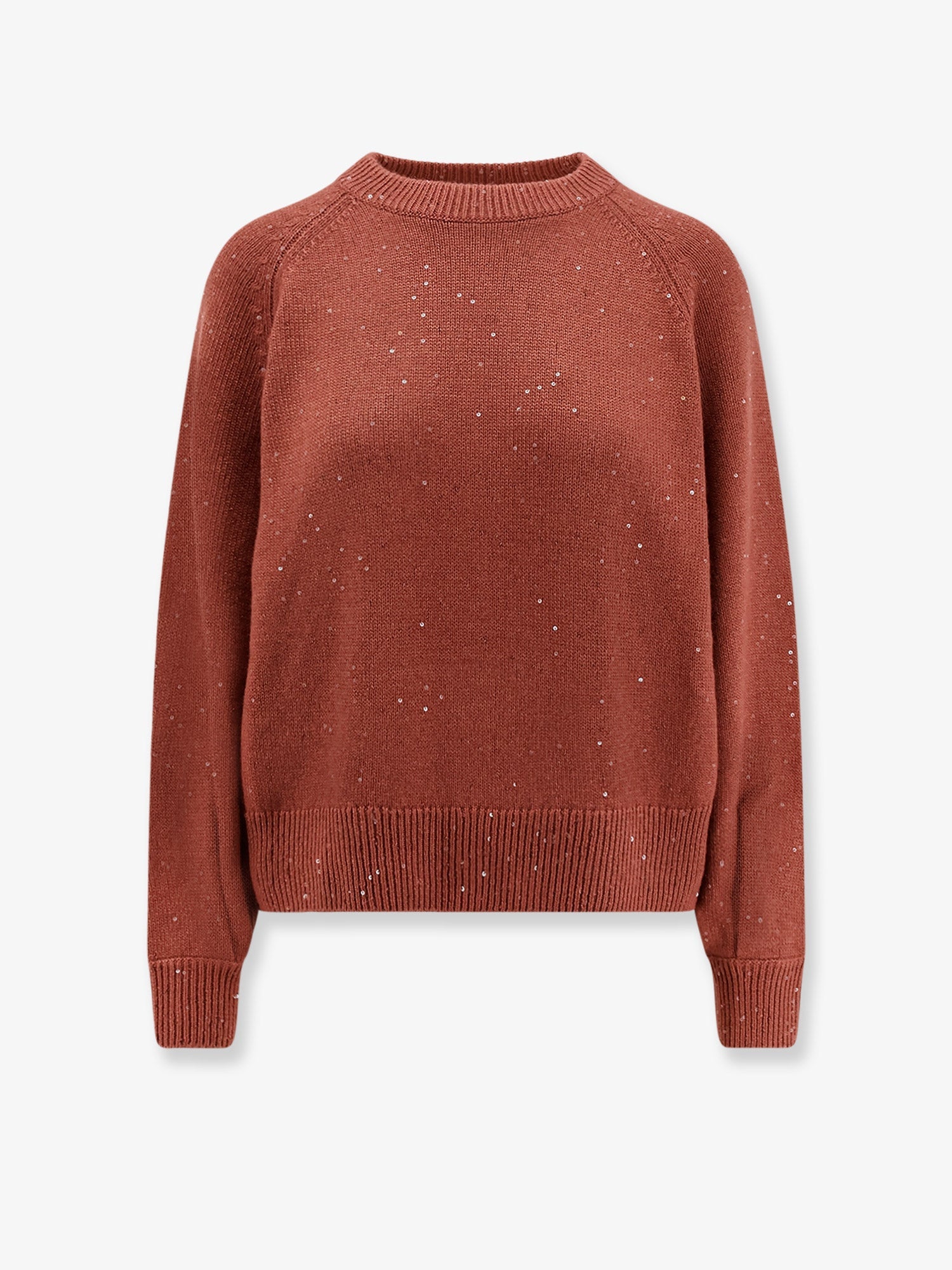 Brunello Cucinelli Cashmere And Silk Sweater With Sequins