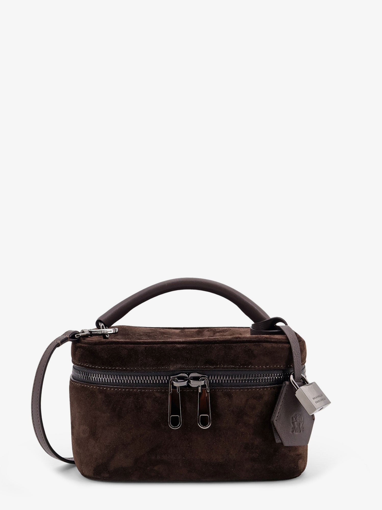 Brunello Cucinelli Suede Shoulder Bag