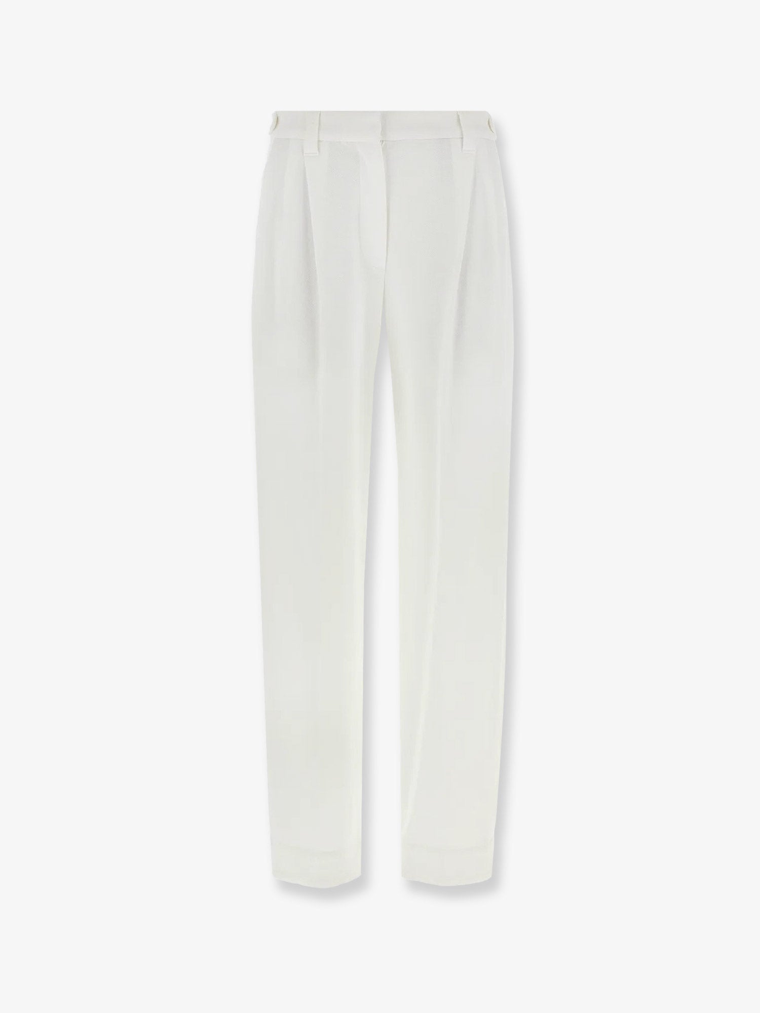 Brunello Cucinelli Cotton Piquet Trousers