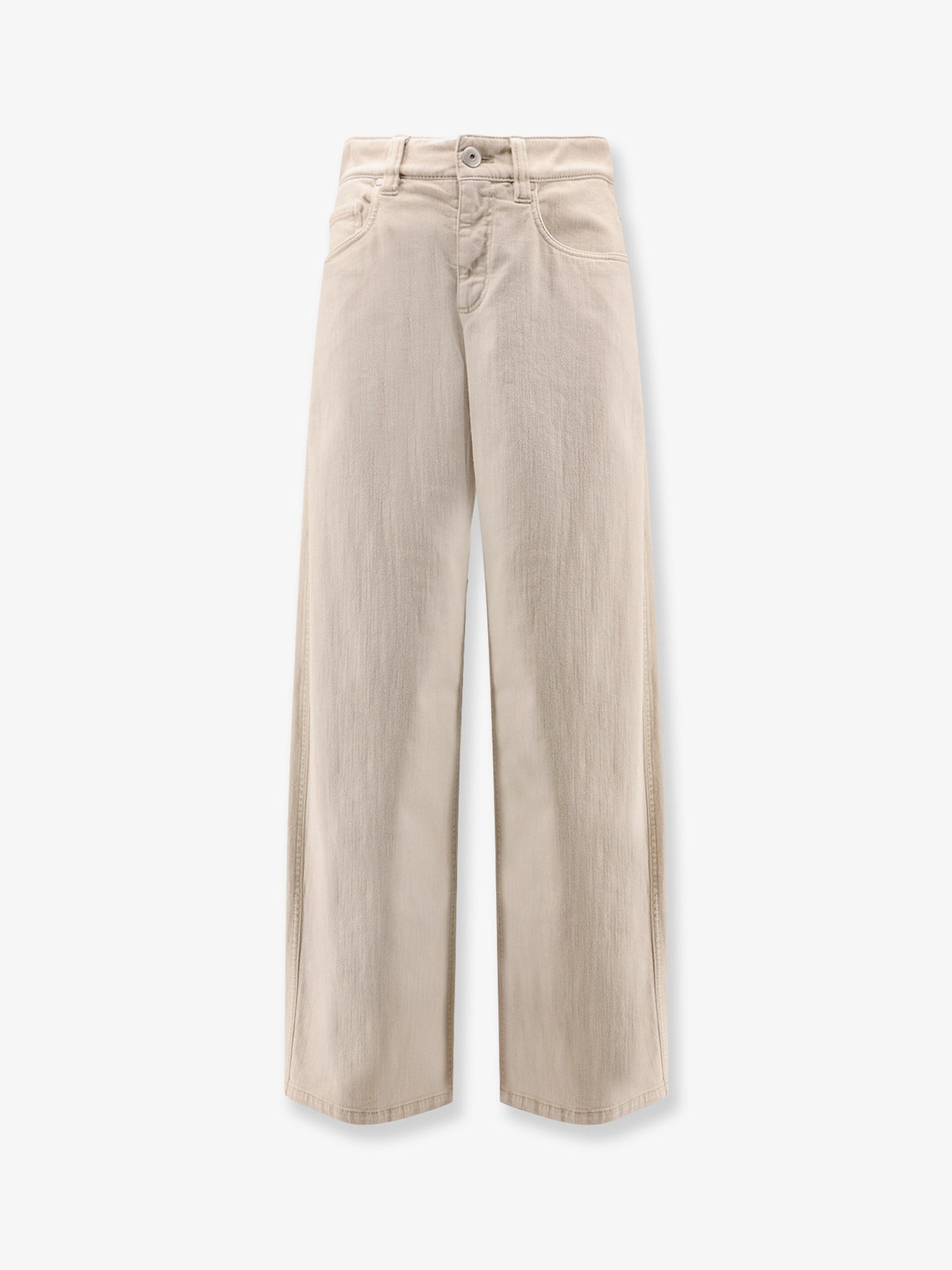 Brunello Cucinelli The Loose Barrel Jean Denim Trousers