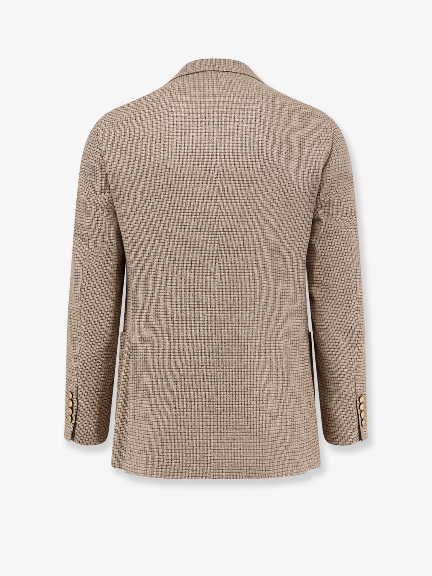 Brunello Cucinelli Silk, Wool And Cashmere Double-breasted Blazer