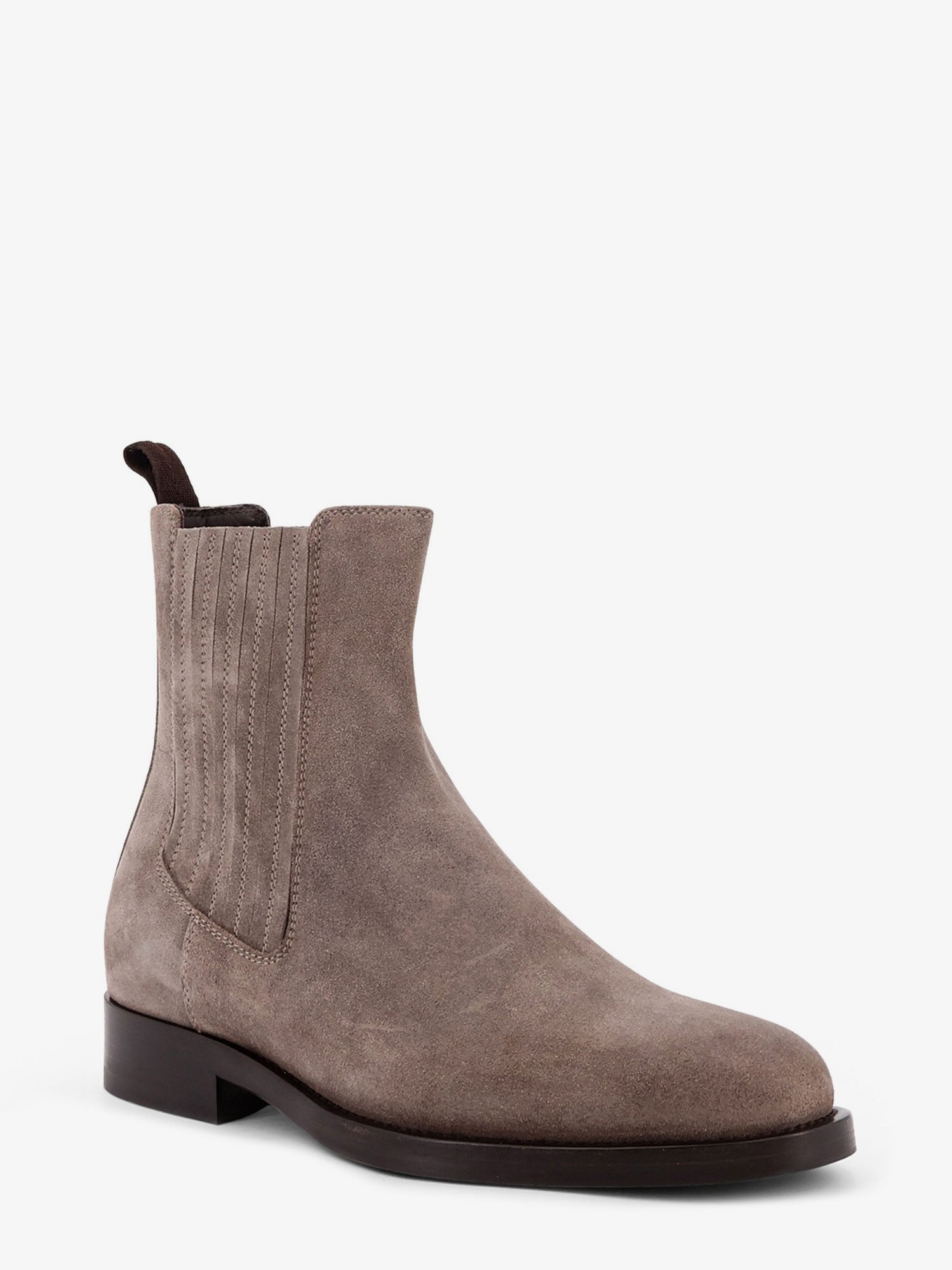 Brunello Cucinelli Chelsea Boot Suede Ankle Boots