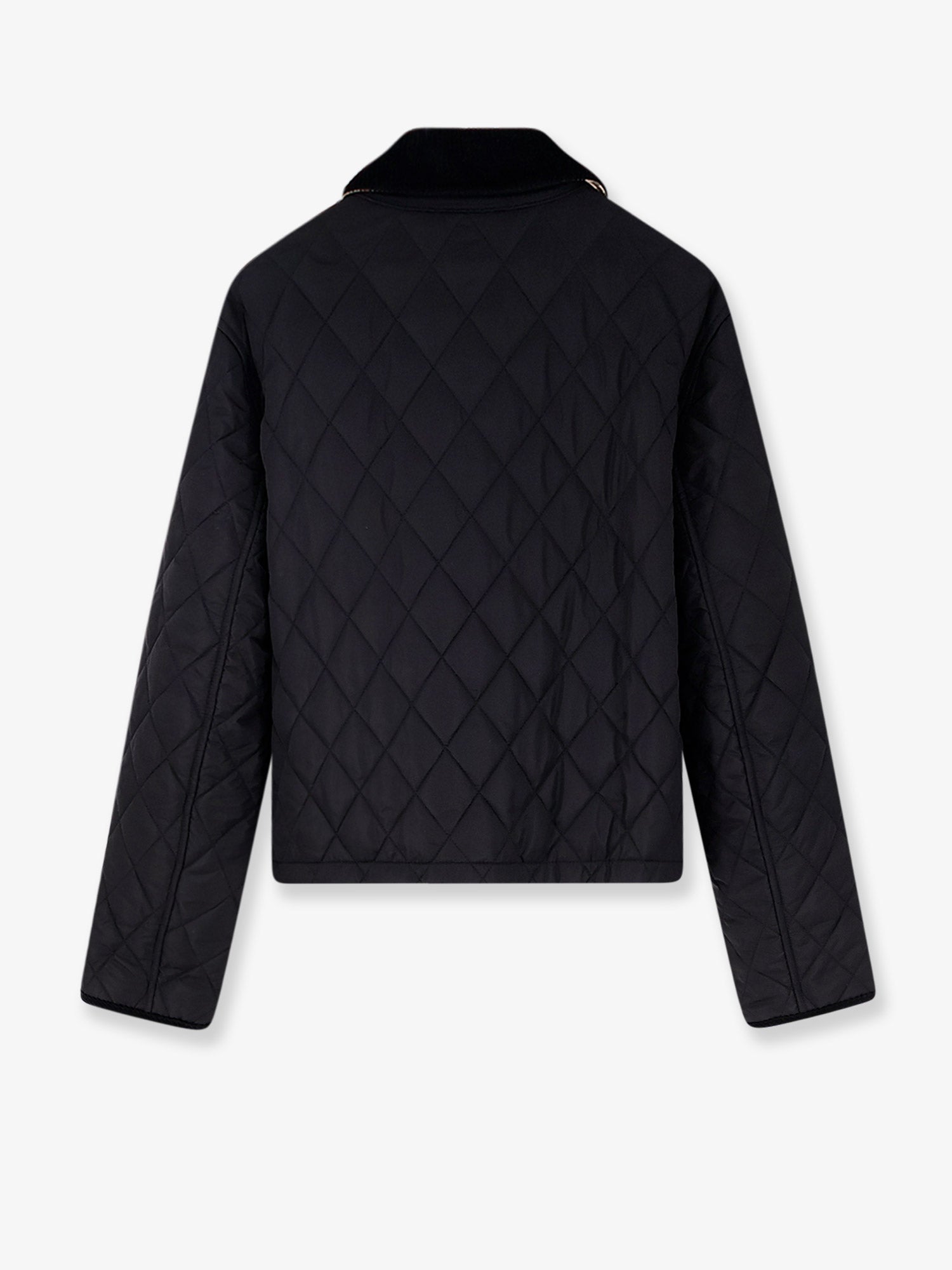 Burberry Nylon Jacket With Stitching