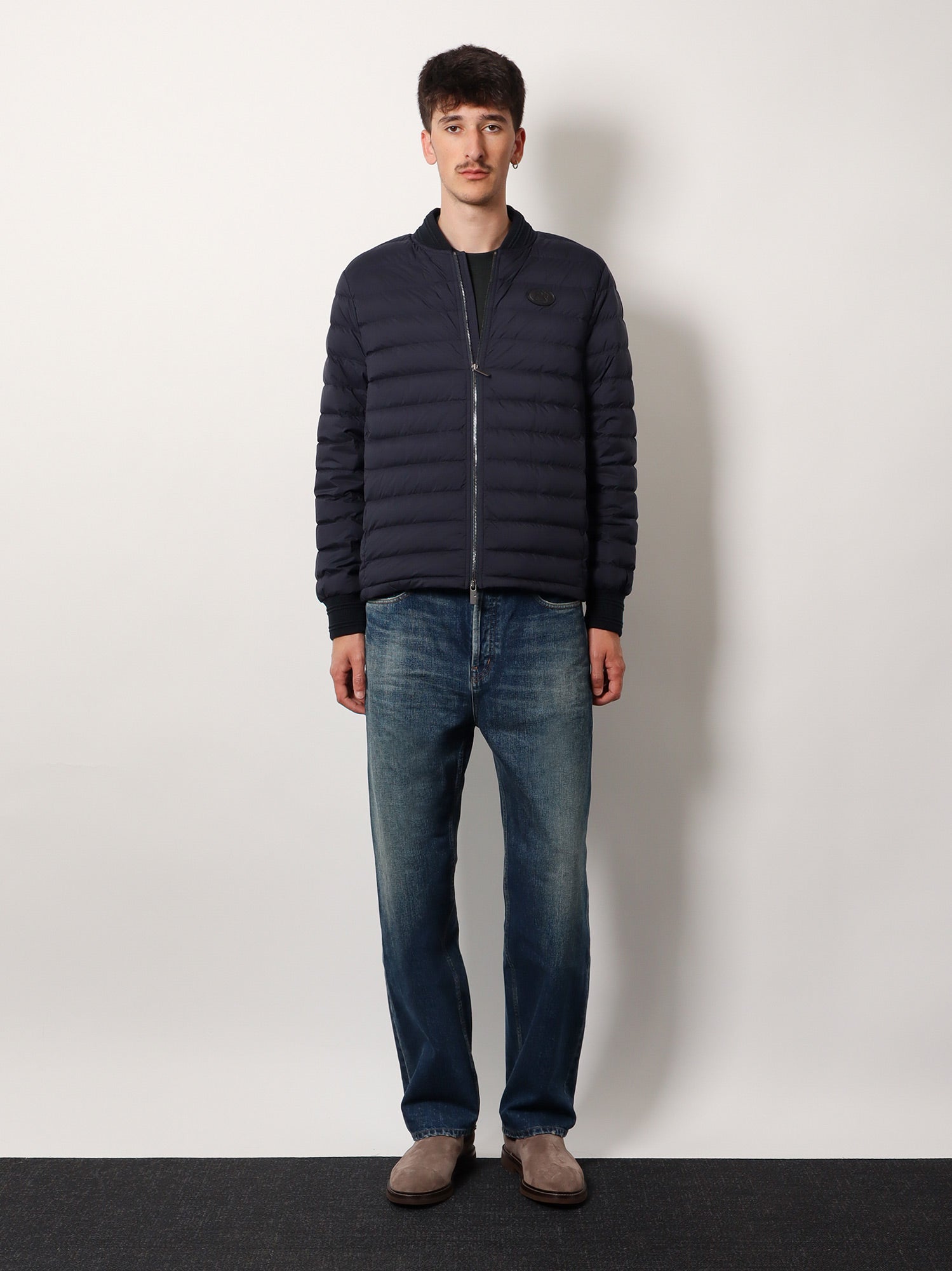 Burberry Dalham Down Jacket With Ekd Patch