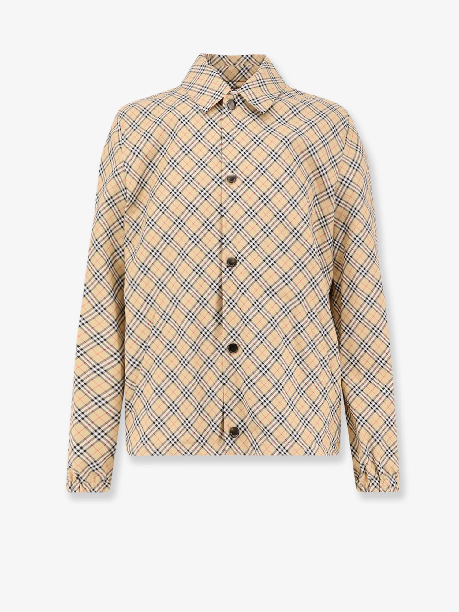 Burberry Slindon Jacket With Iconic Check Motif