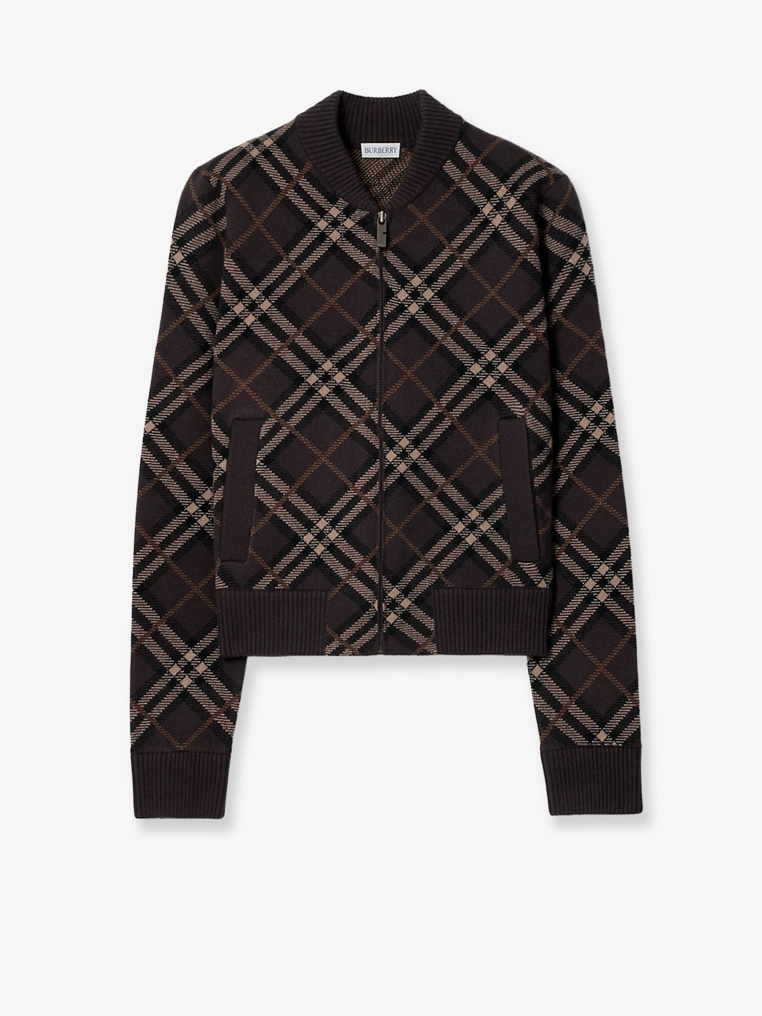 Burberry Gene Wool And Cashmere Cardigan
