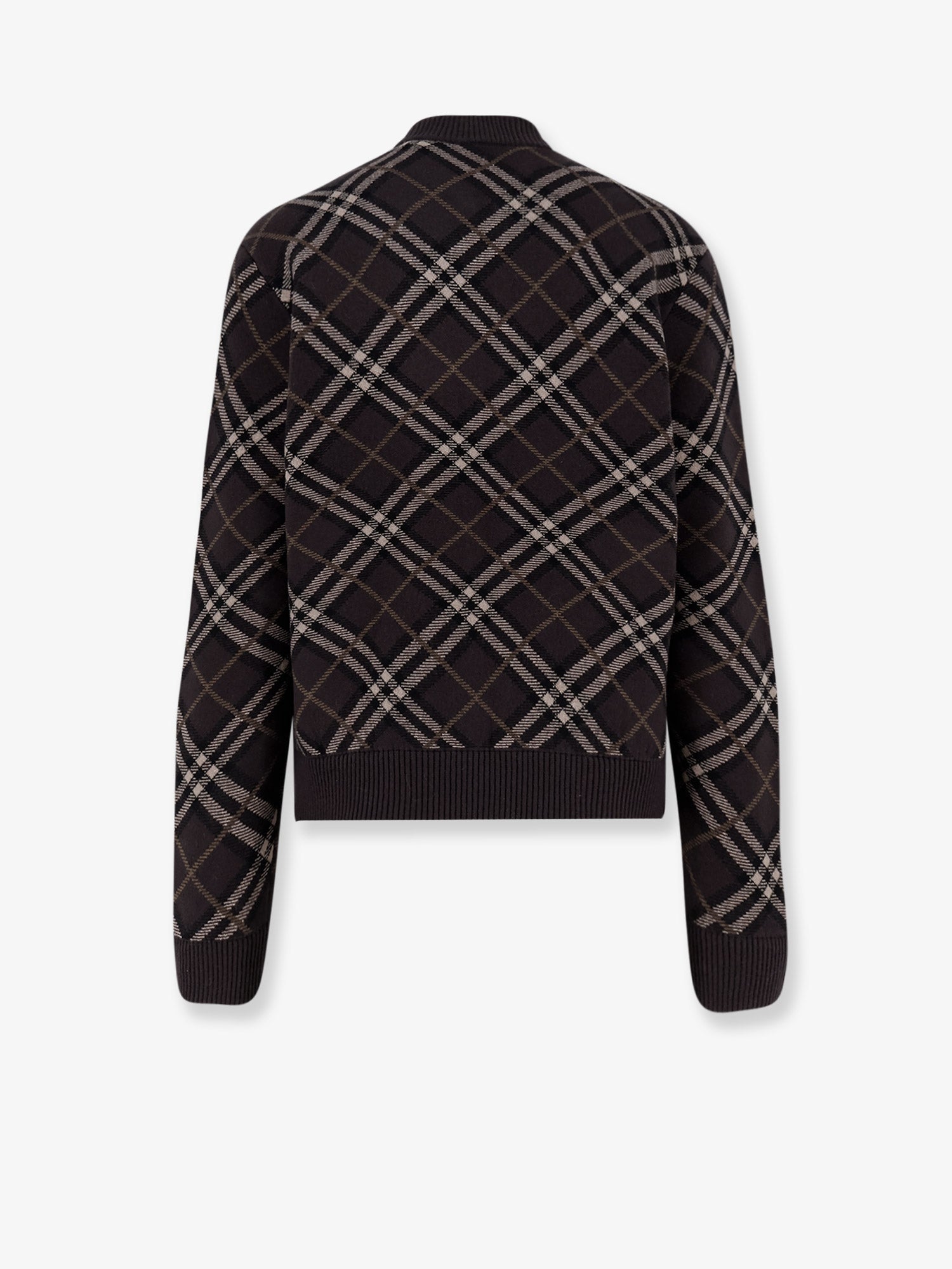 Burberry Gene Wool And Cashmere Cardigan