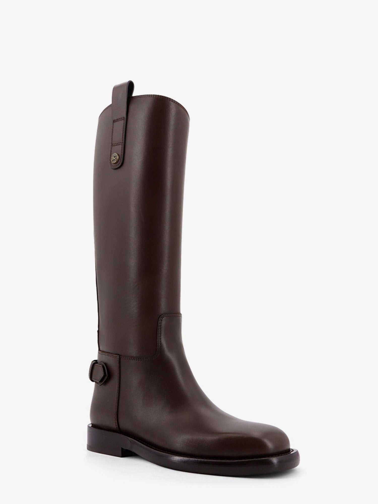 Burberry Cavalier Leather Boots