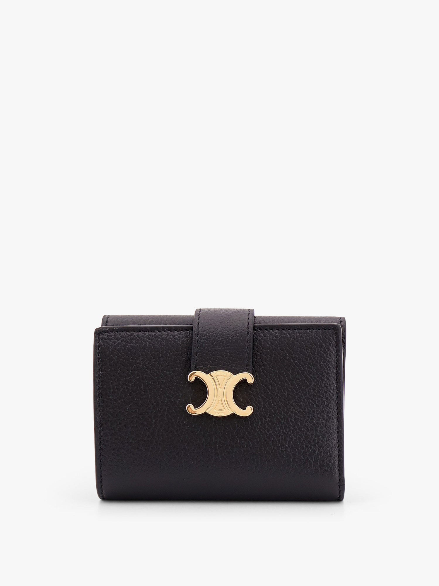 Celine Trifold Leather Wallet