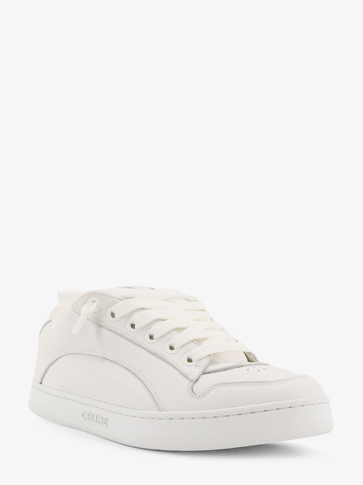 Celine Huntington Low-top Leather Sneakers