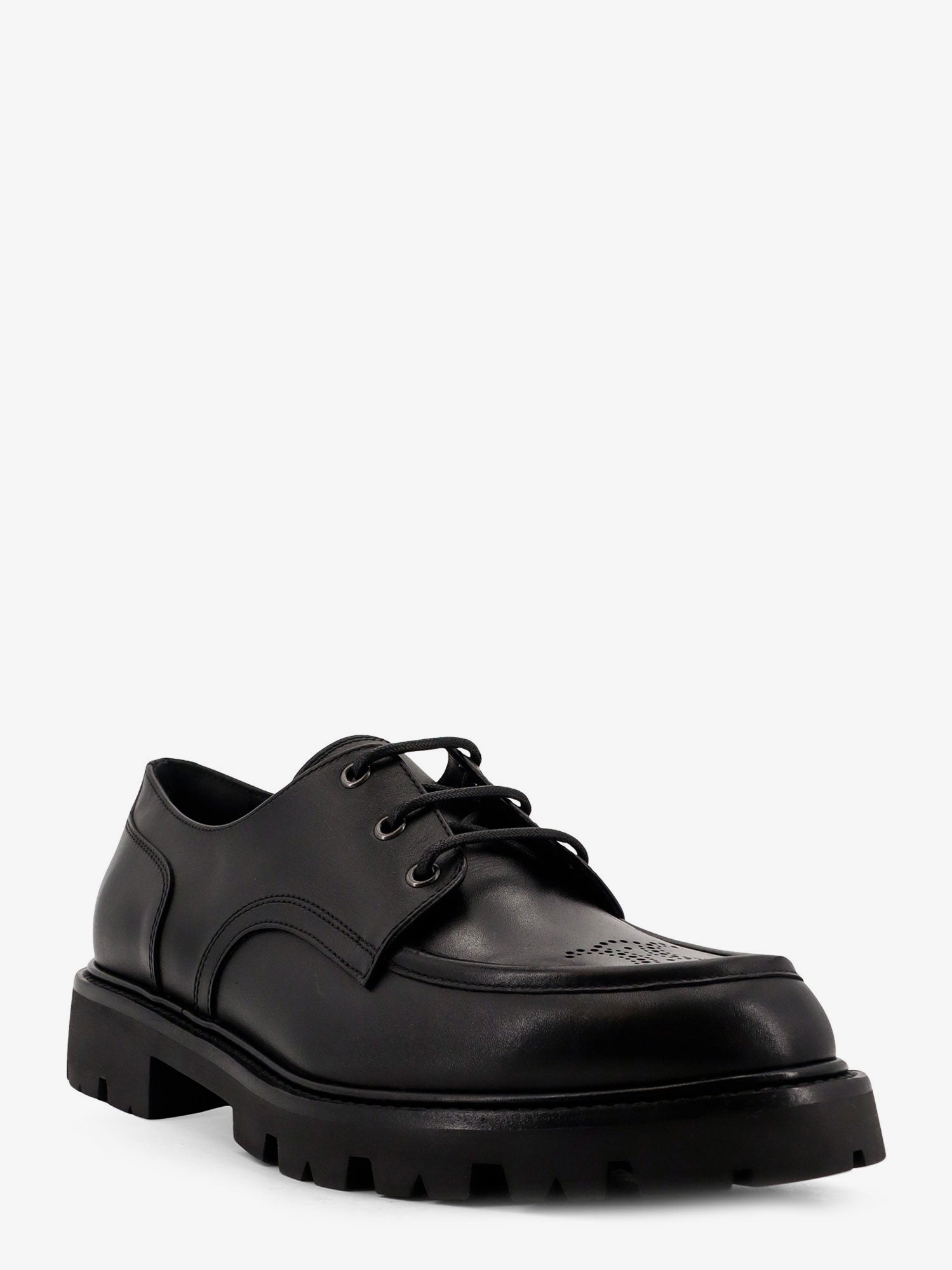 Celine Derby Margaret Leather Lace-up Shoes