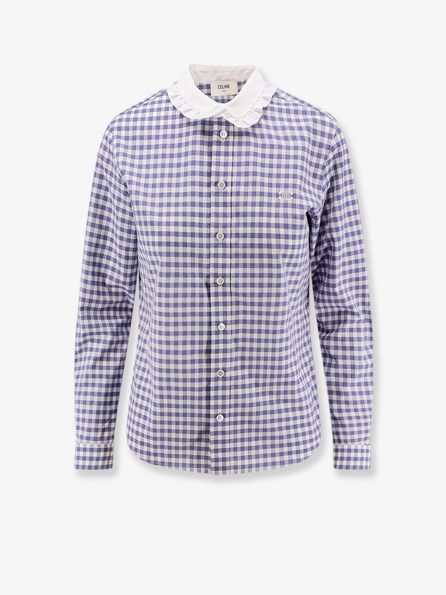 Celine Vichy Cotton Shirt