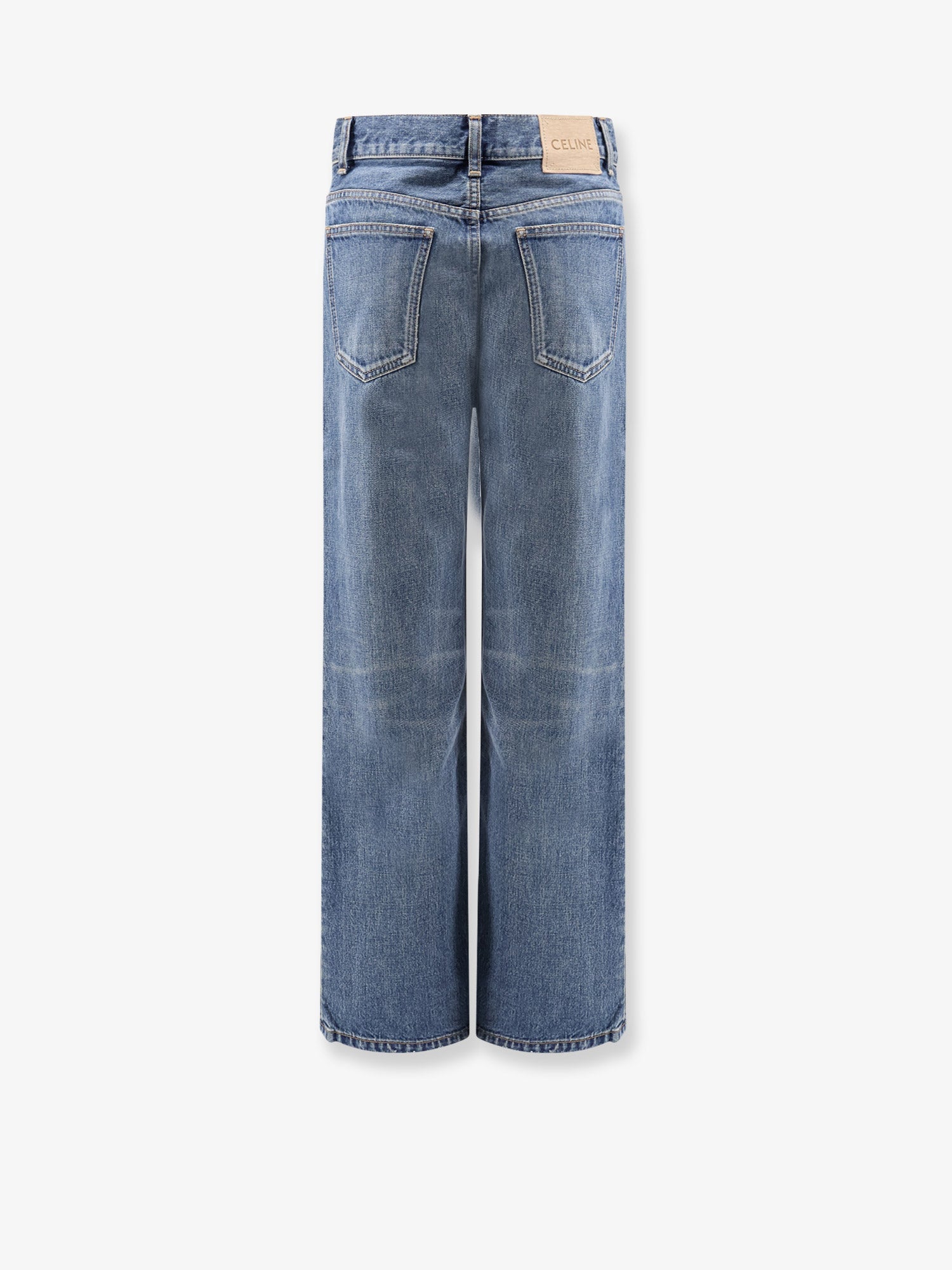 Celine Stone-washed Cotton Jeans