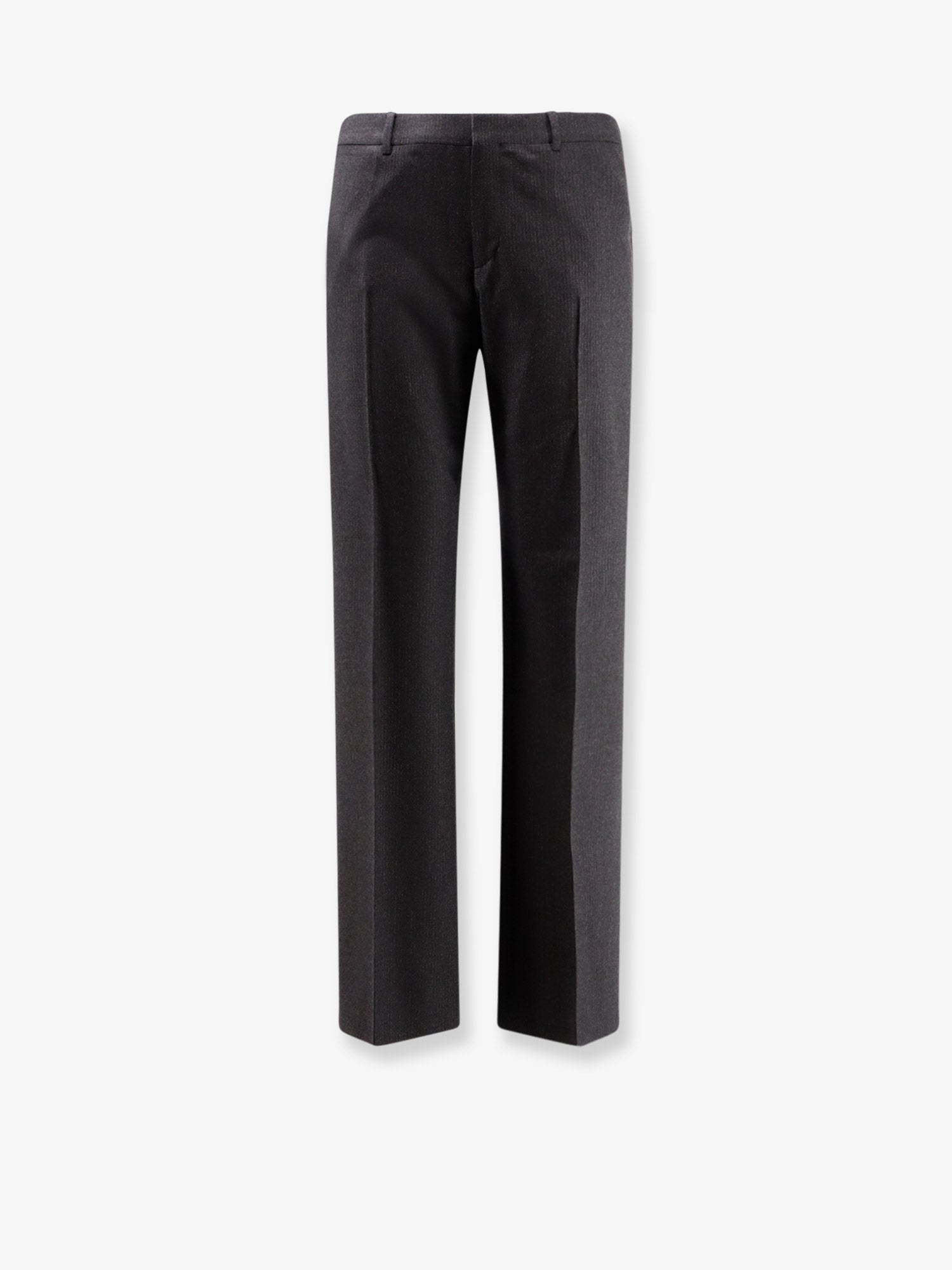 Celine Pinstripe Wool Trousers