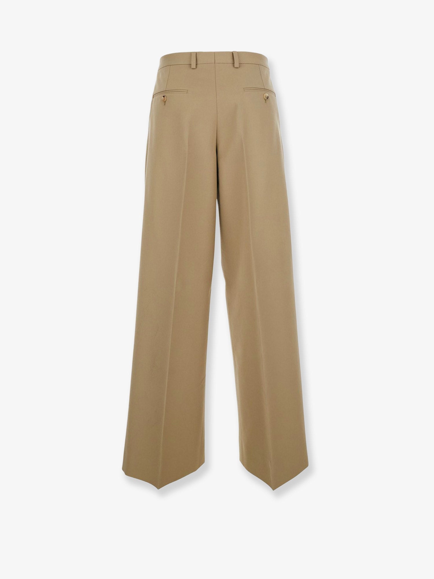 Celine Wool And Cotton Trousers